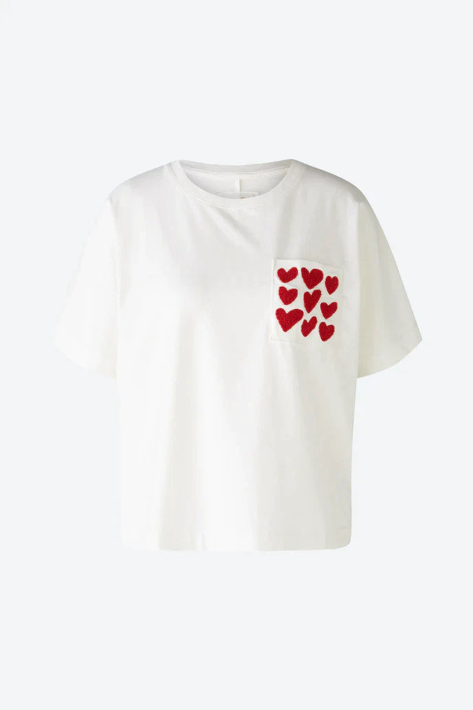 Oui Heart Pocket T-Shirt