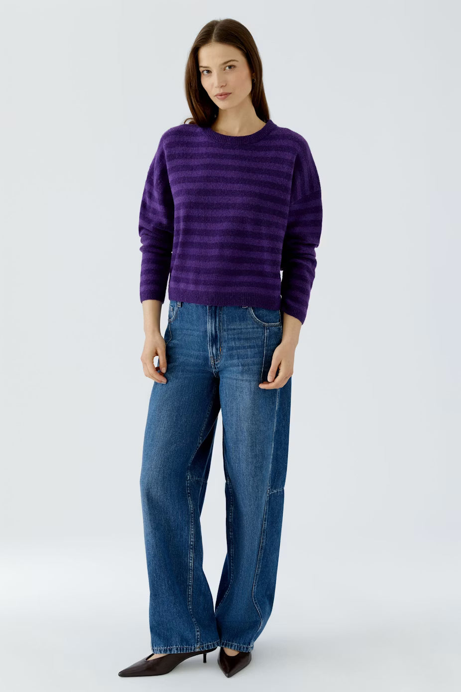 Oui Striped Sweater
