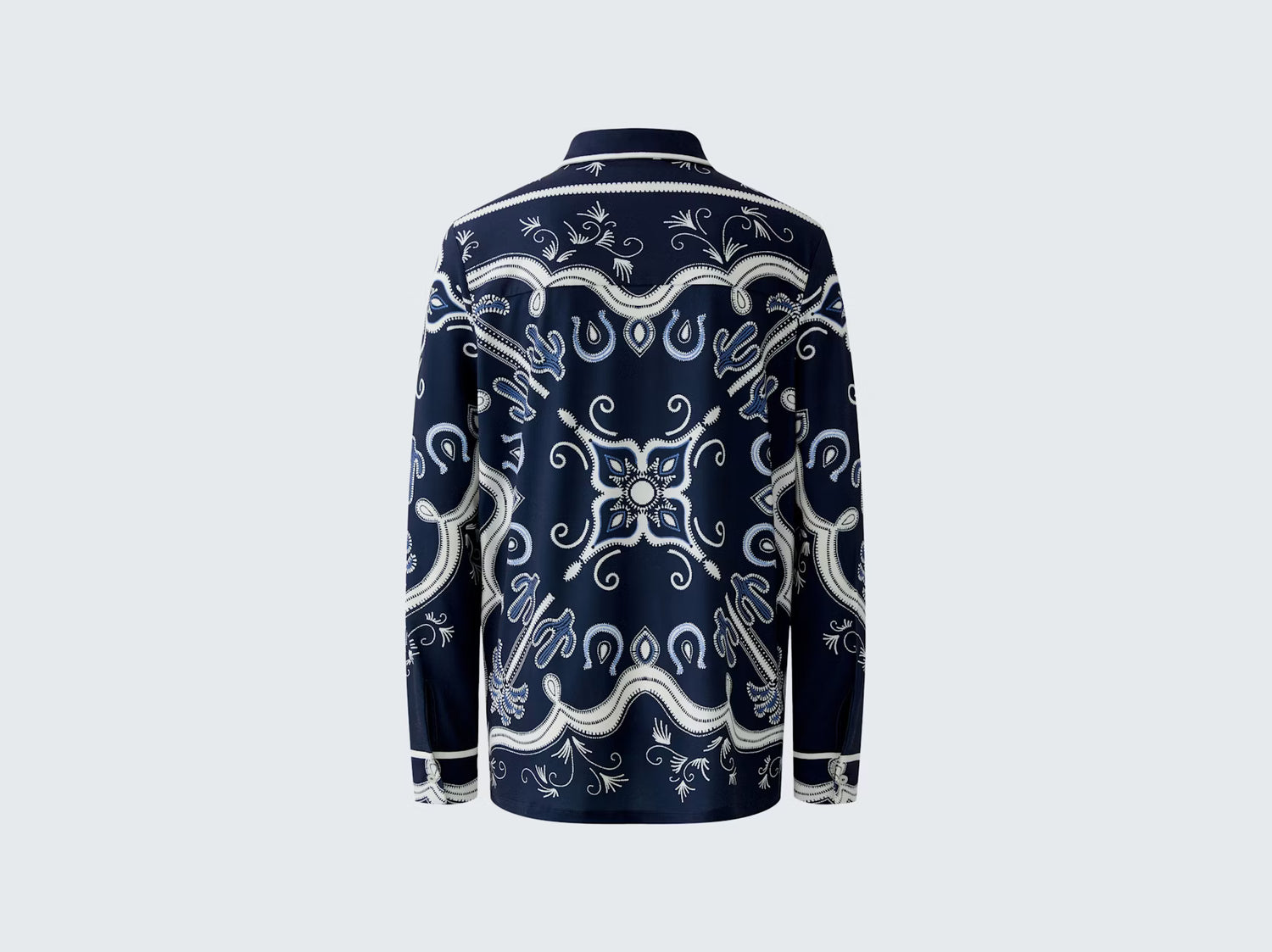Oui Printed Western Shirt