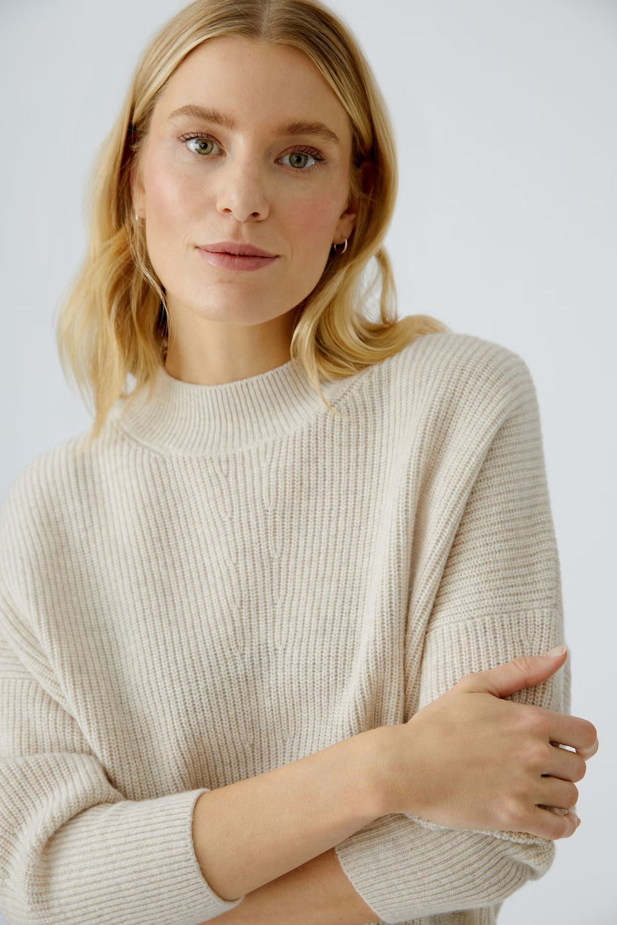 Oui Mock Neck Sweater