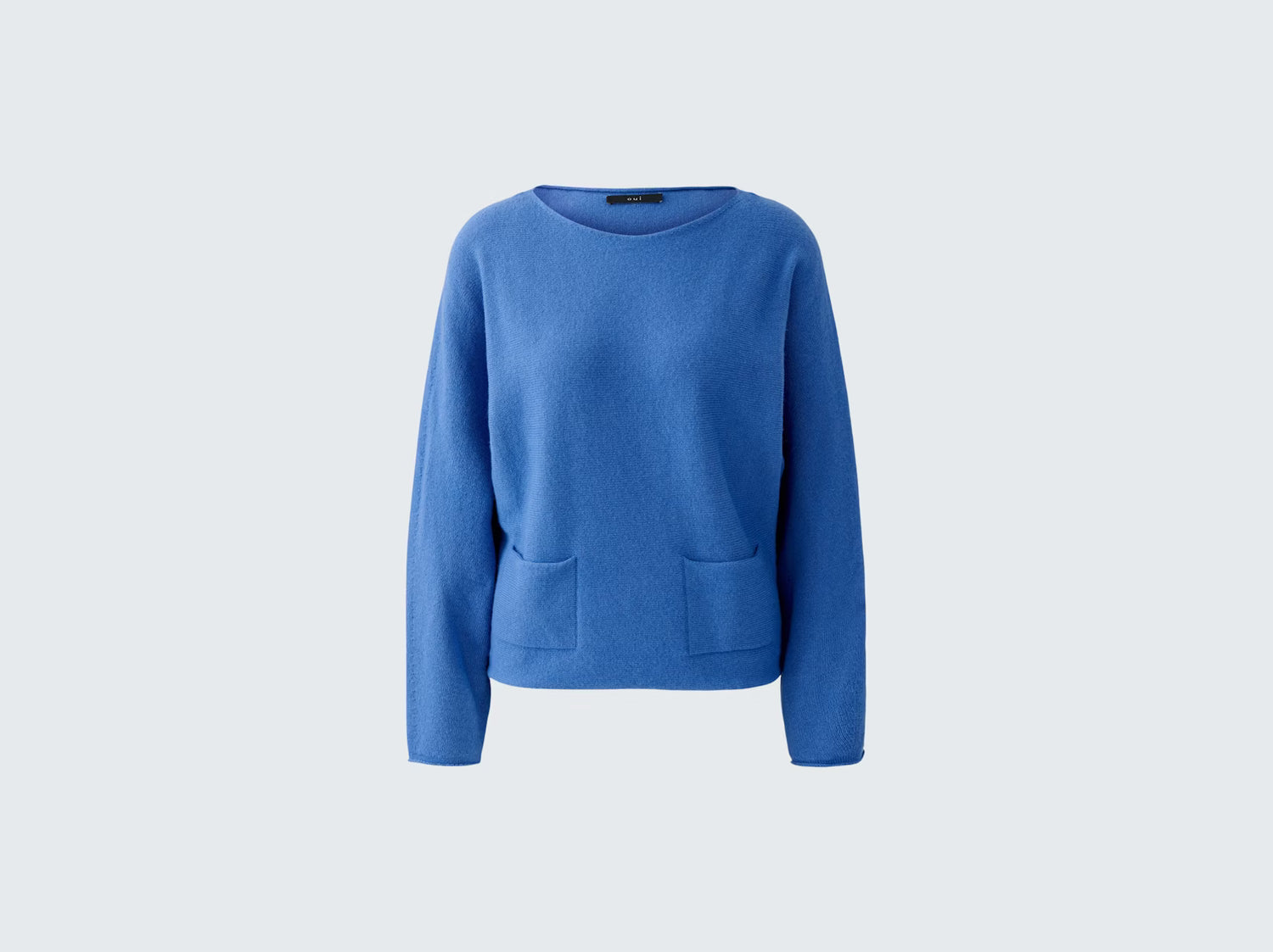 Oui Crew Neck Sweater With Pockets