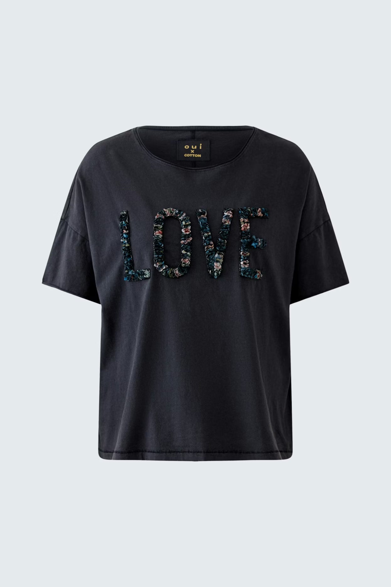 Oui Love Embellished T-Shirt