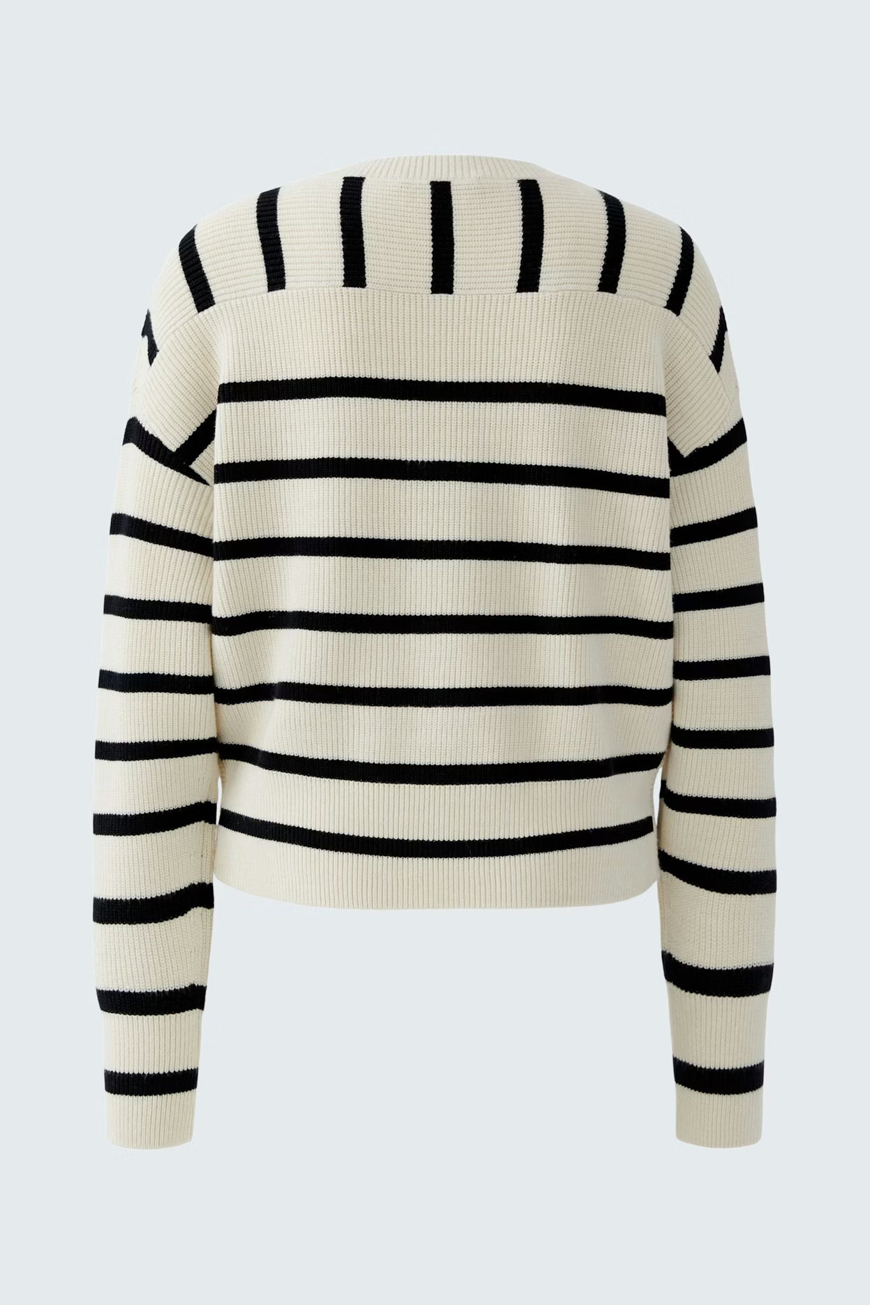 Oui Side Striped Sweater