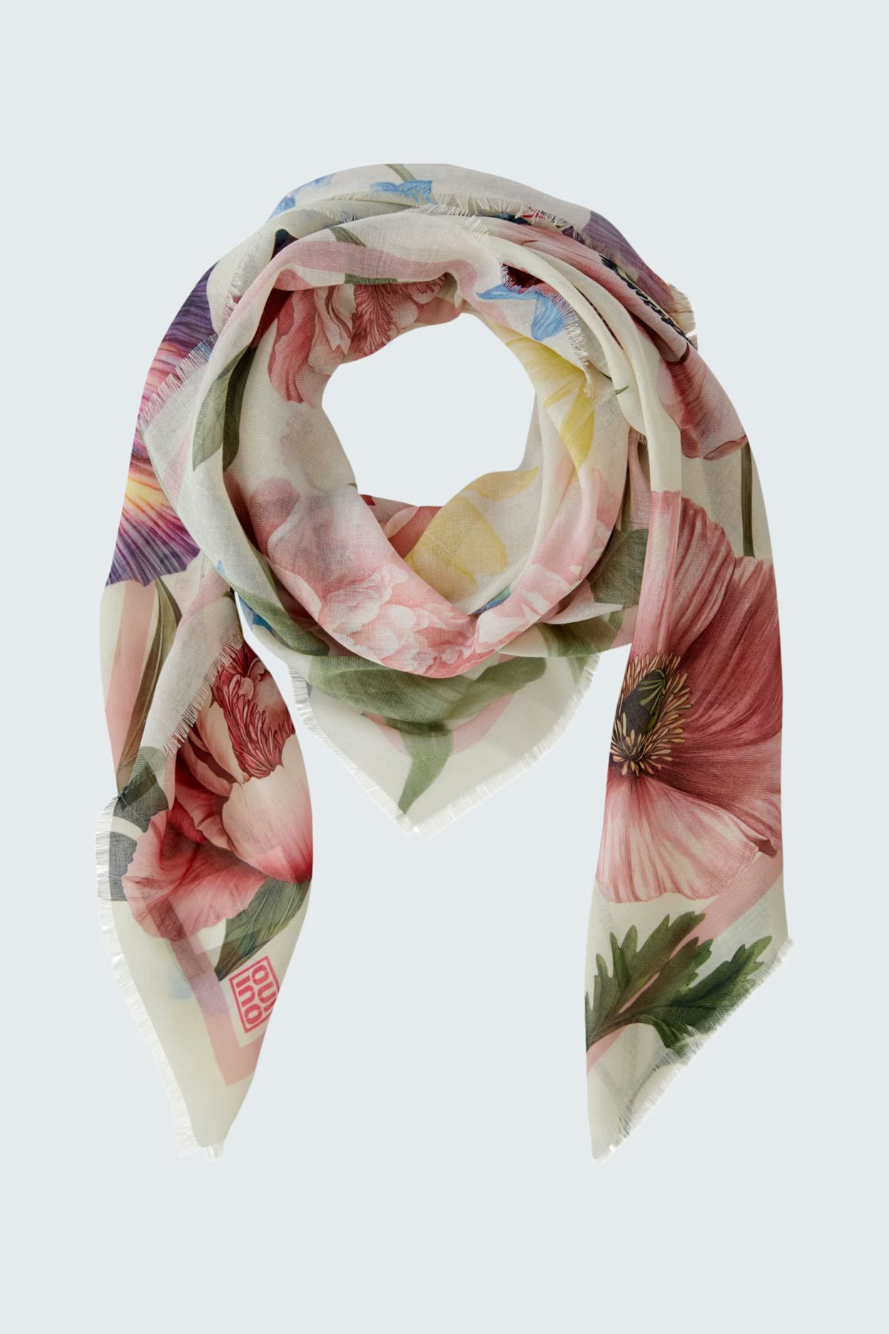 Oui Floral Oblong Scarf