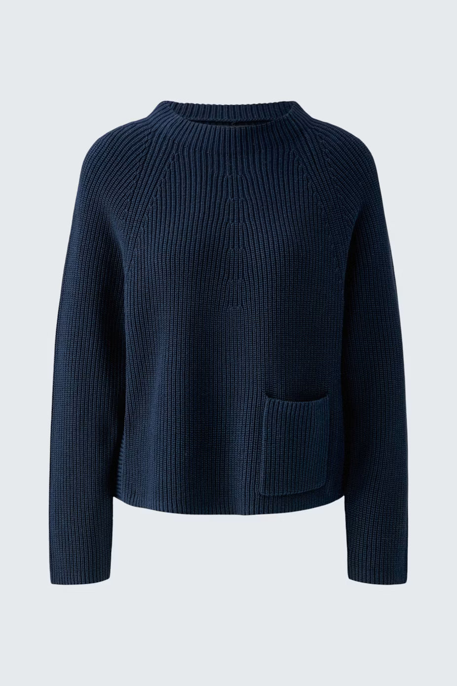 Oui Riya Cotton Pullover With Pocket
