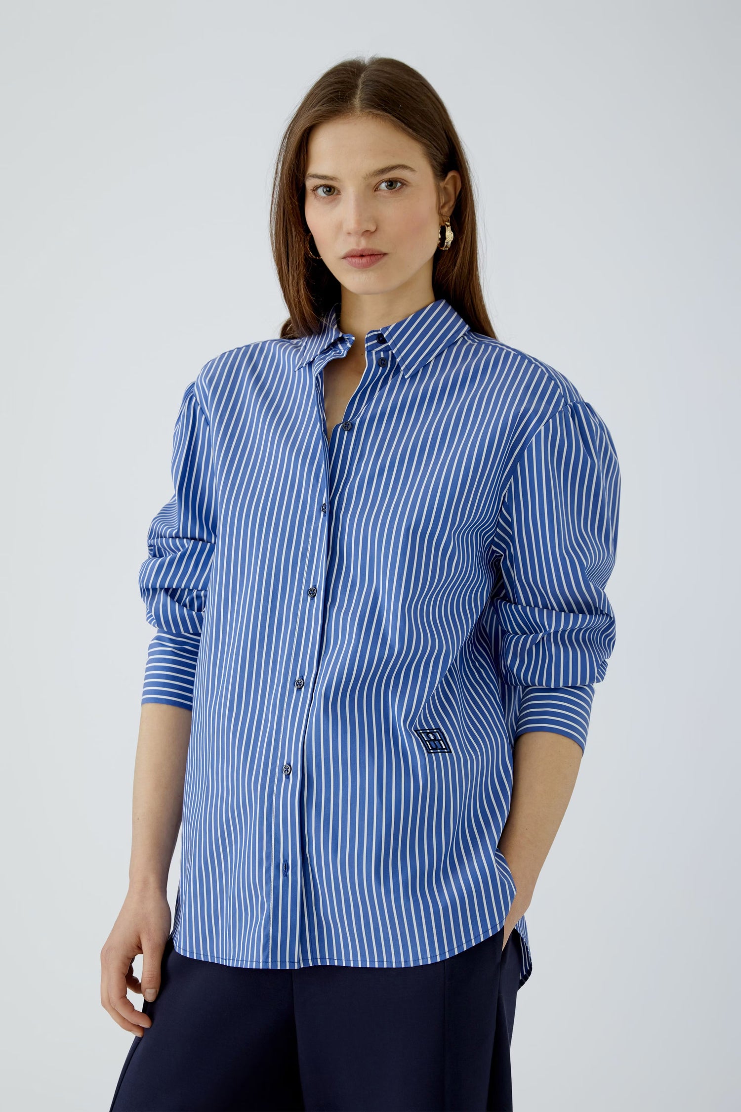 Oui Striped Blouse