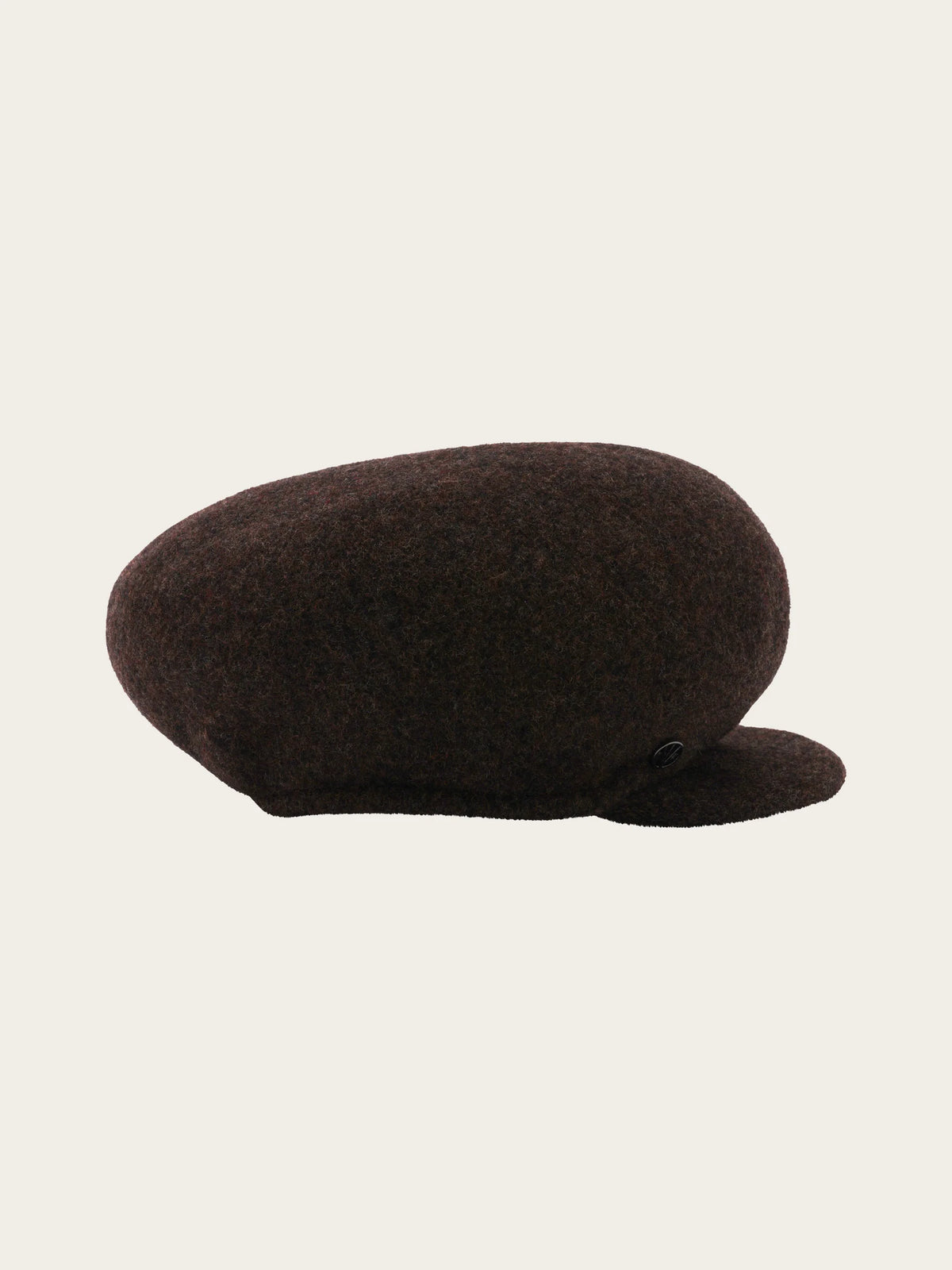 Fraas Loevenich Wool Baker Boy Cap (Chocolate)