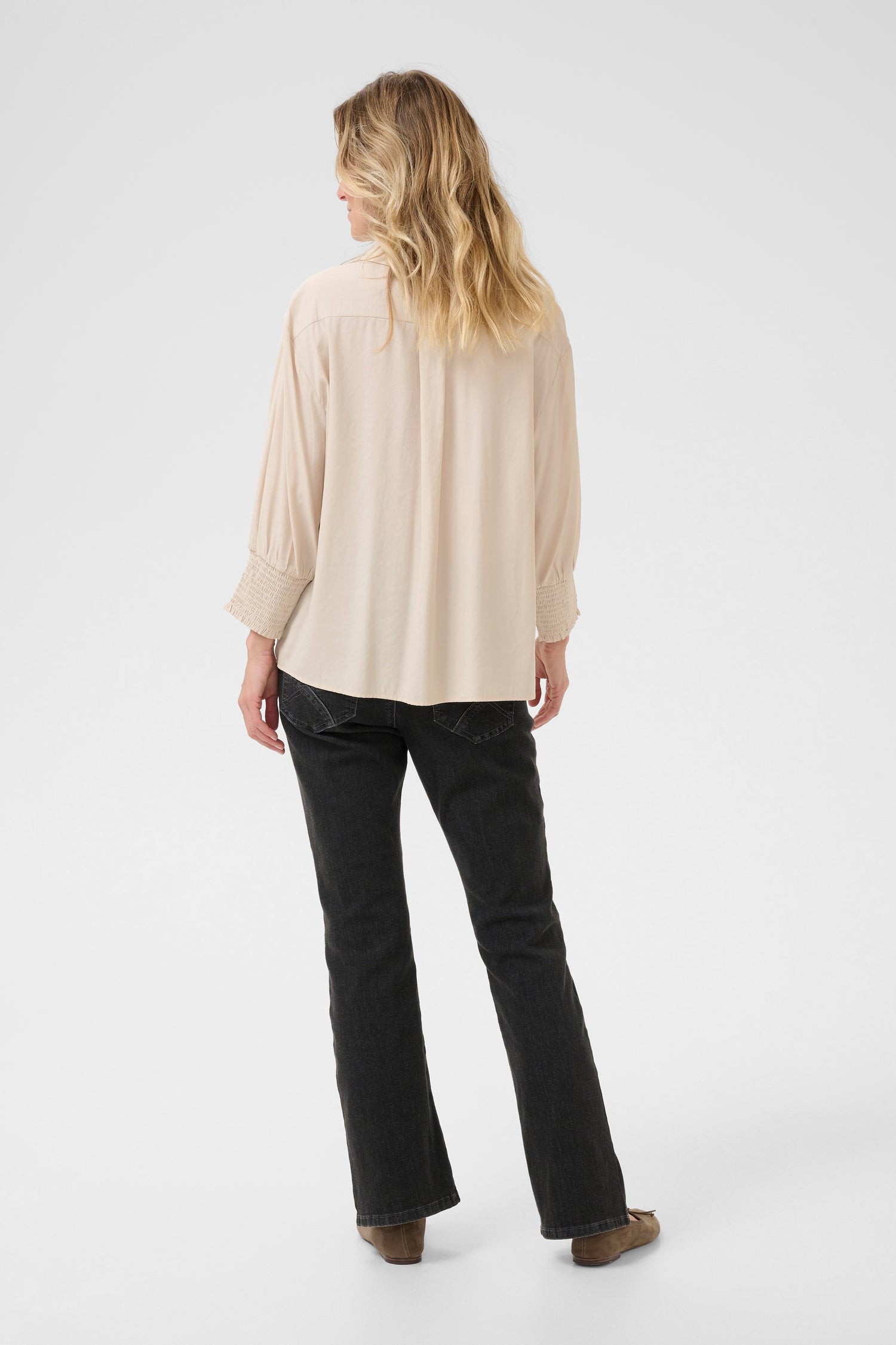 Cream Nola Blouse