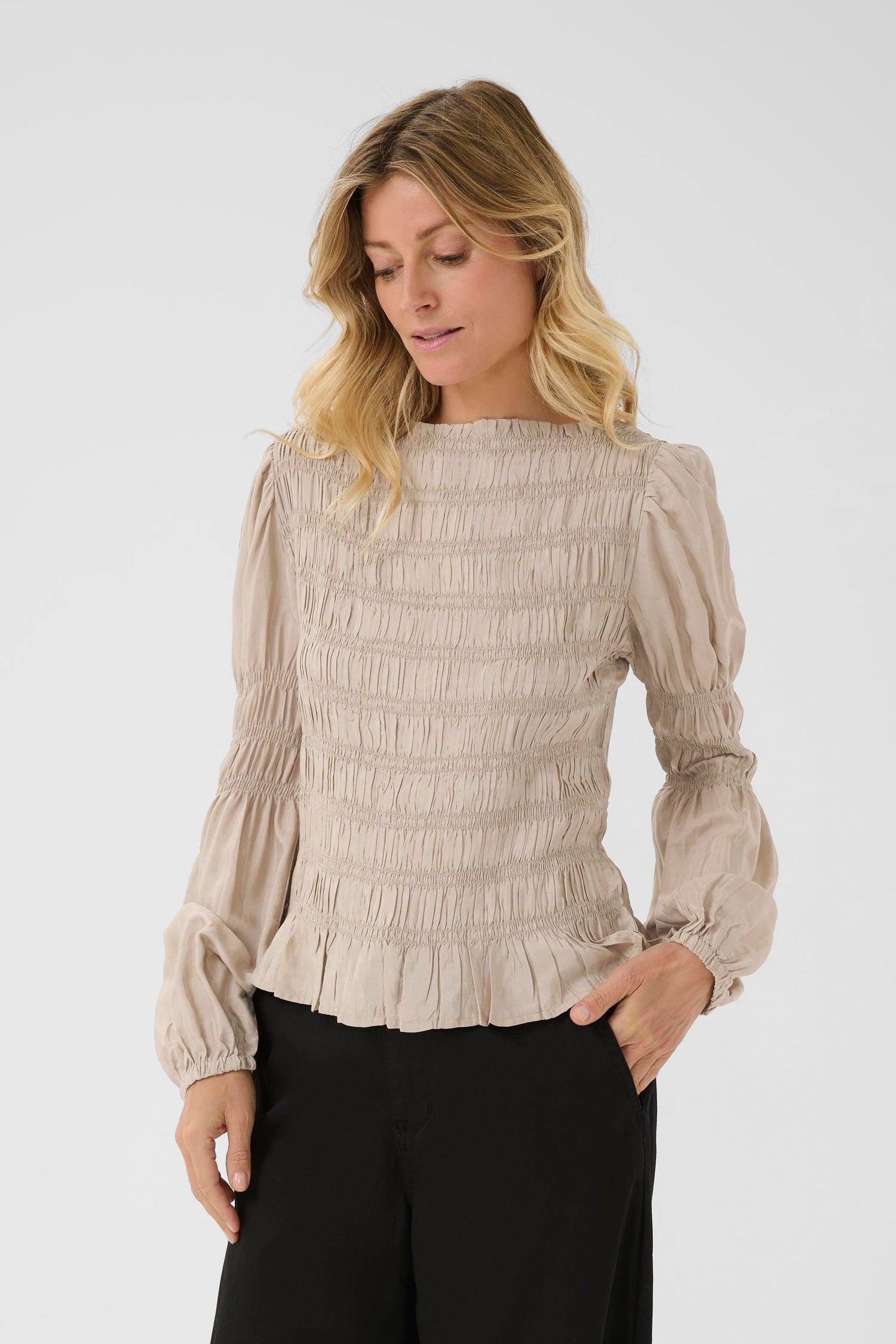 Cream Henva Blouse