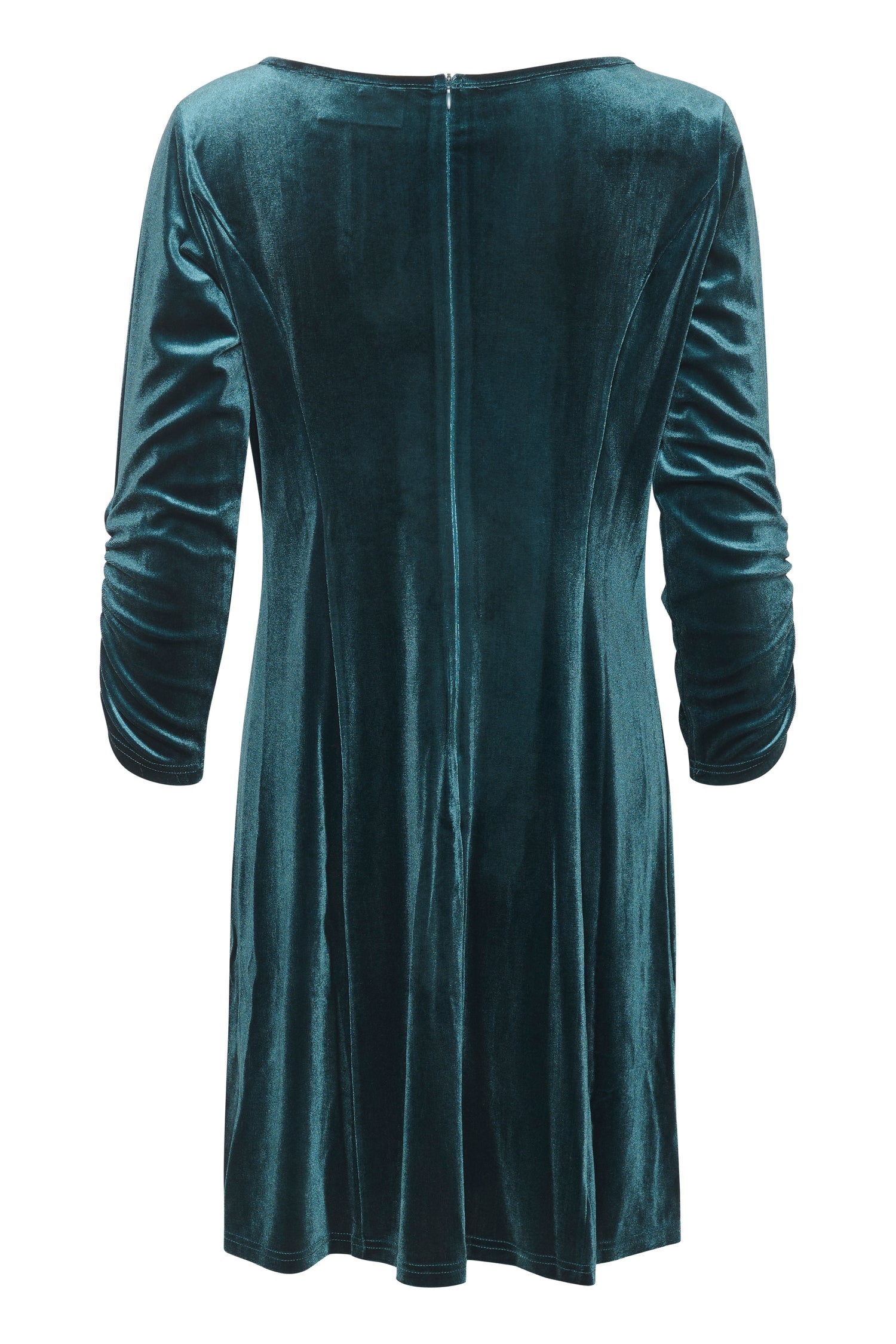 Cream Pativa Velvet Dress - Mollie Fit