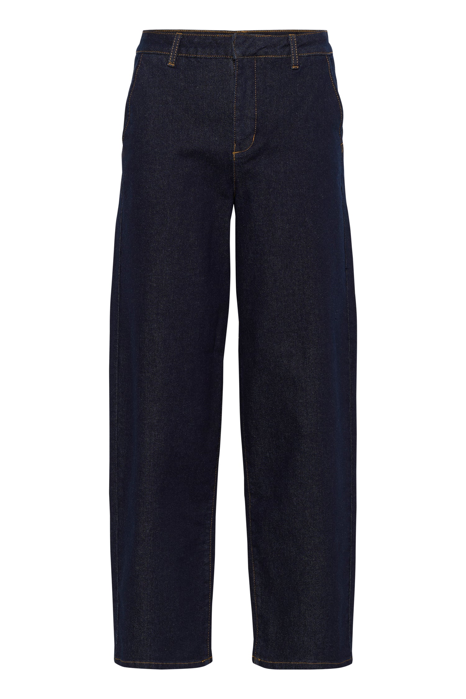 Cream Visti Straight Leg Denim Trouser