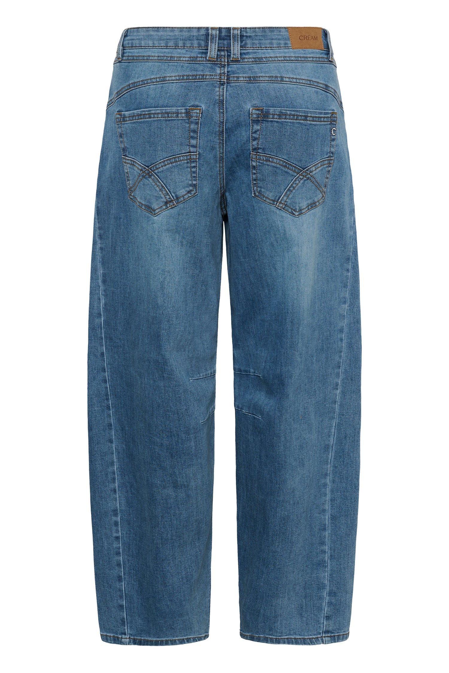 Cream Bahren Barrel Jeans