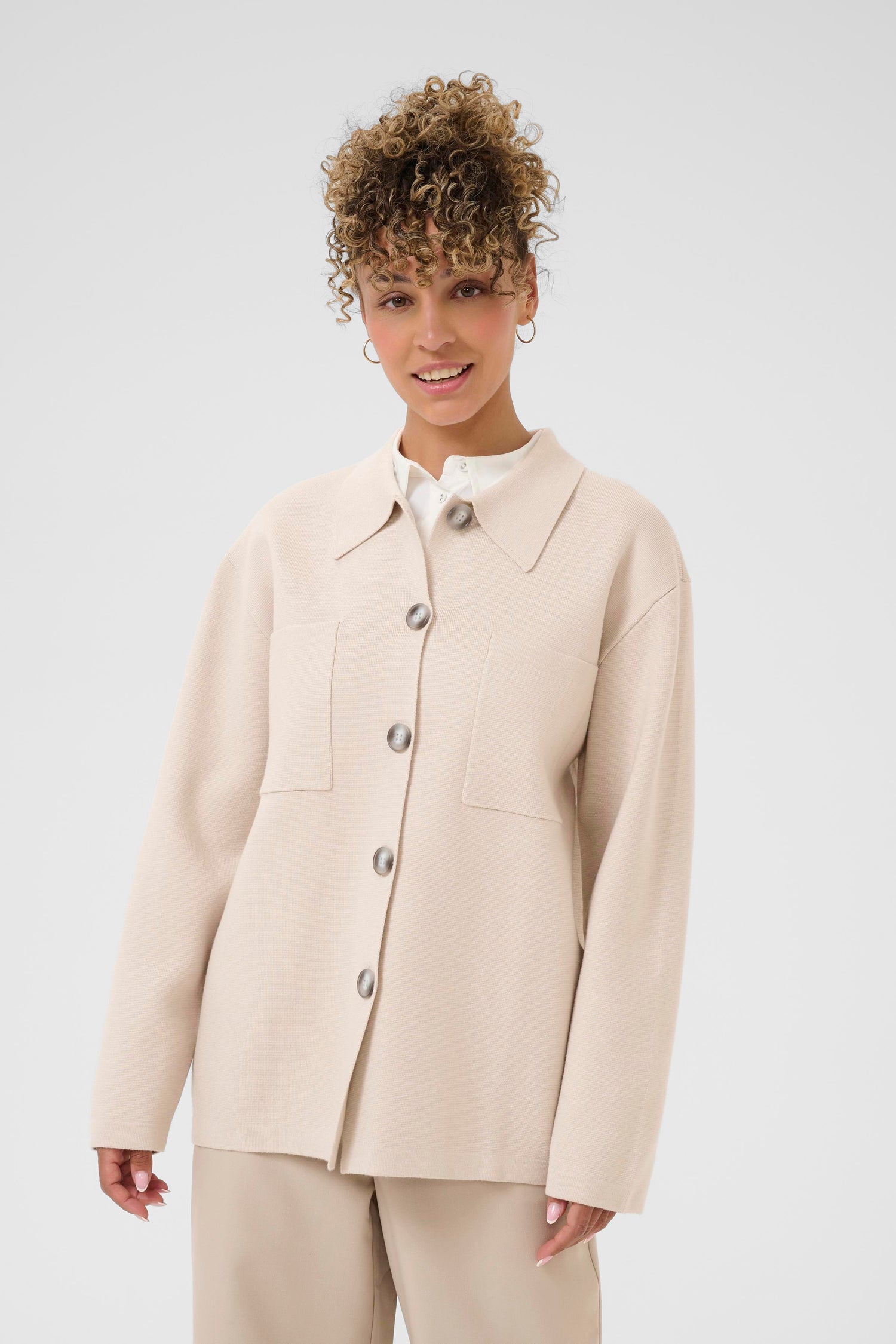 Cream Georgina Cardigan Jacket