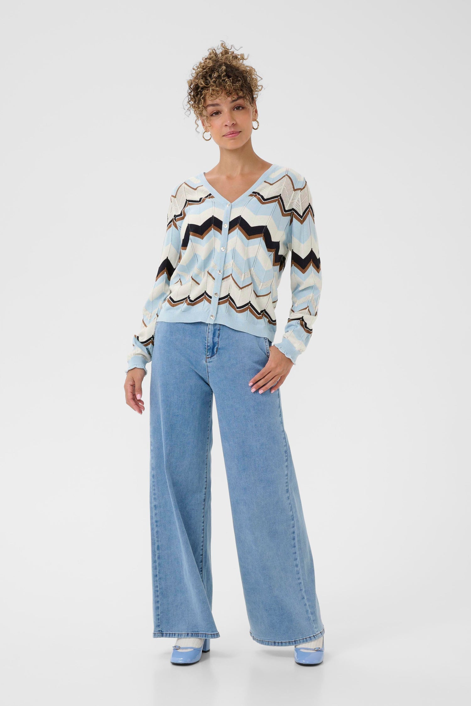 Cream Netes Cardigan