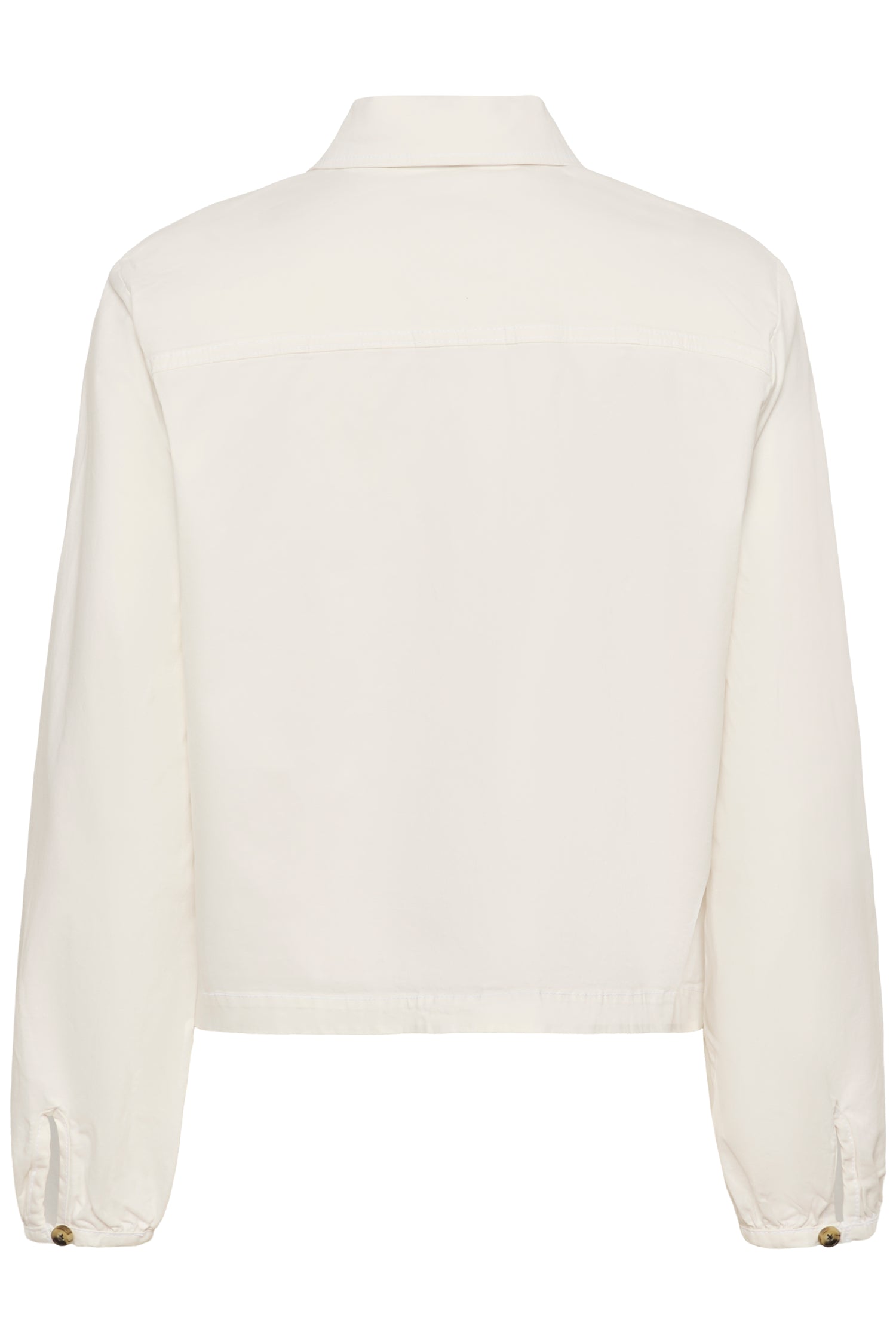 Cream Berta Twill Jacket