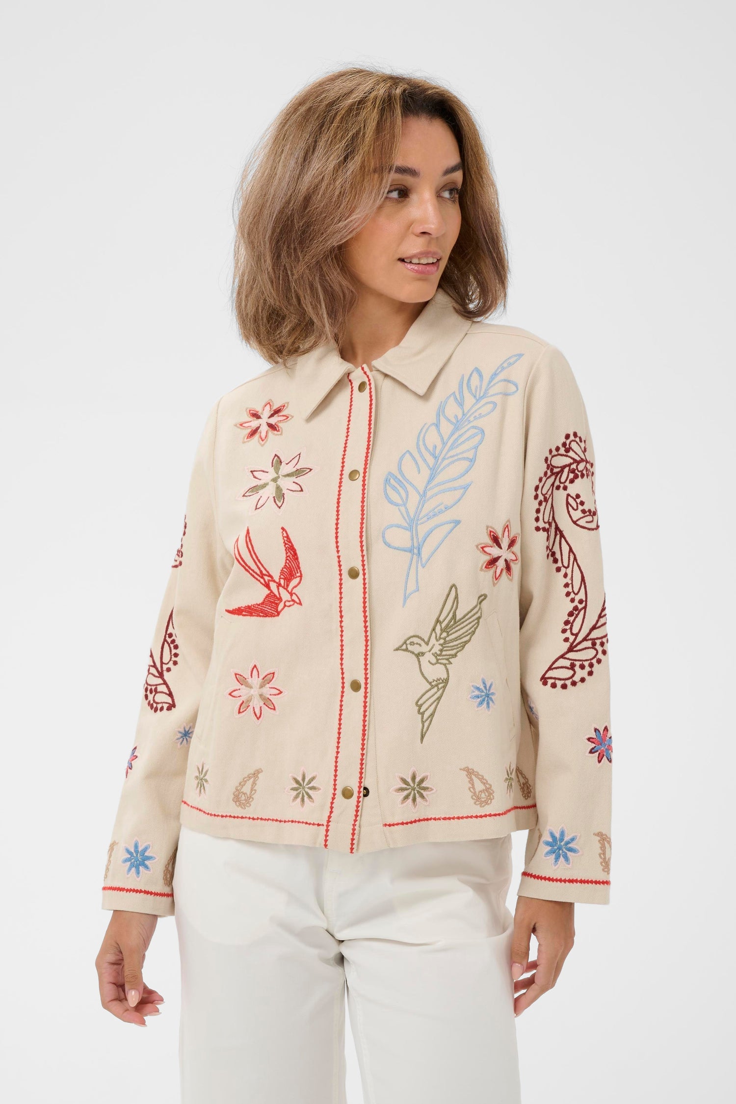 Cream Rosetta Jacket