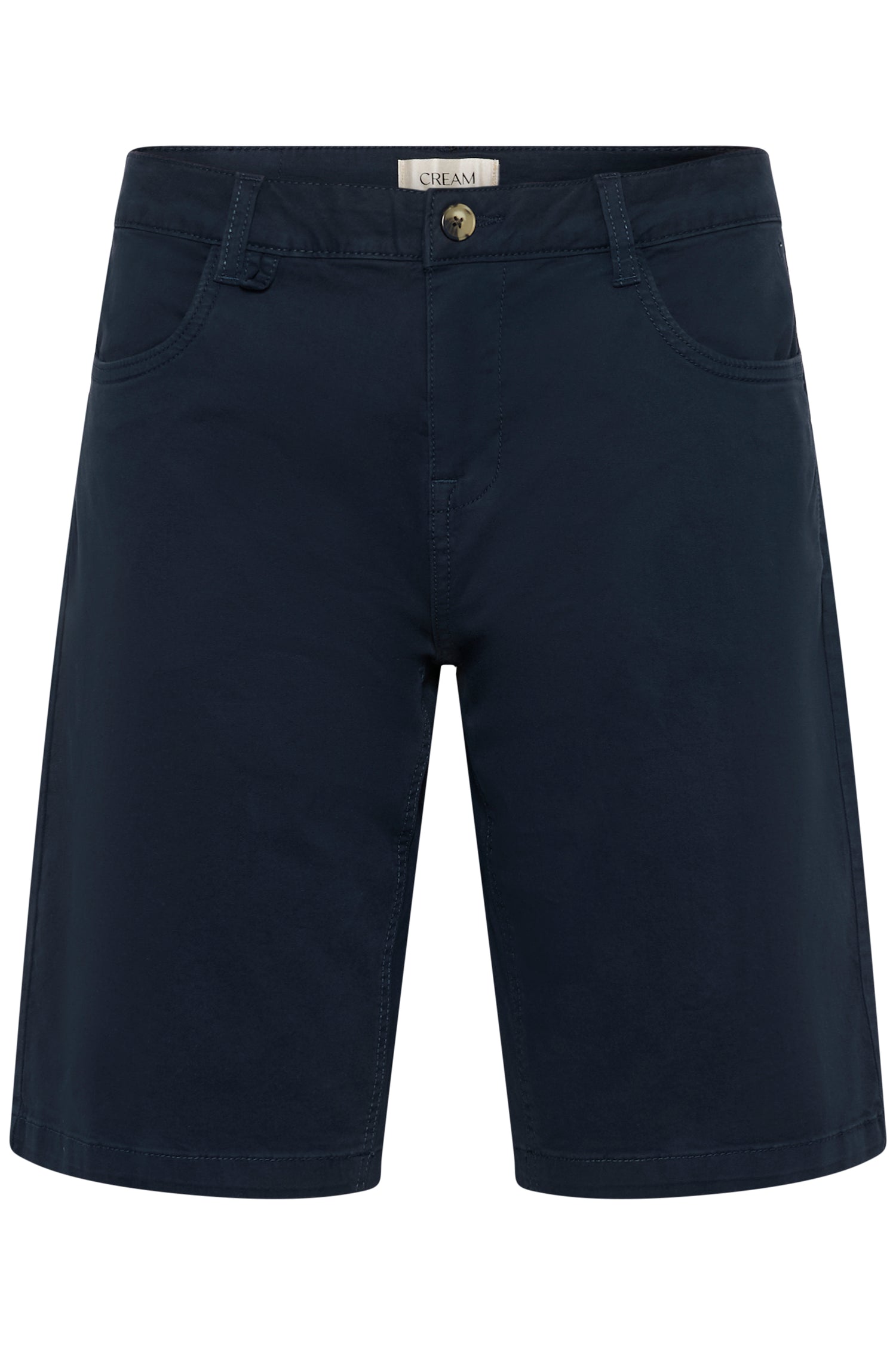 Cream Berta Twill Shorts Coco Fit