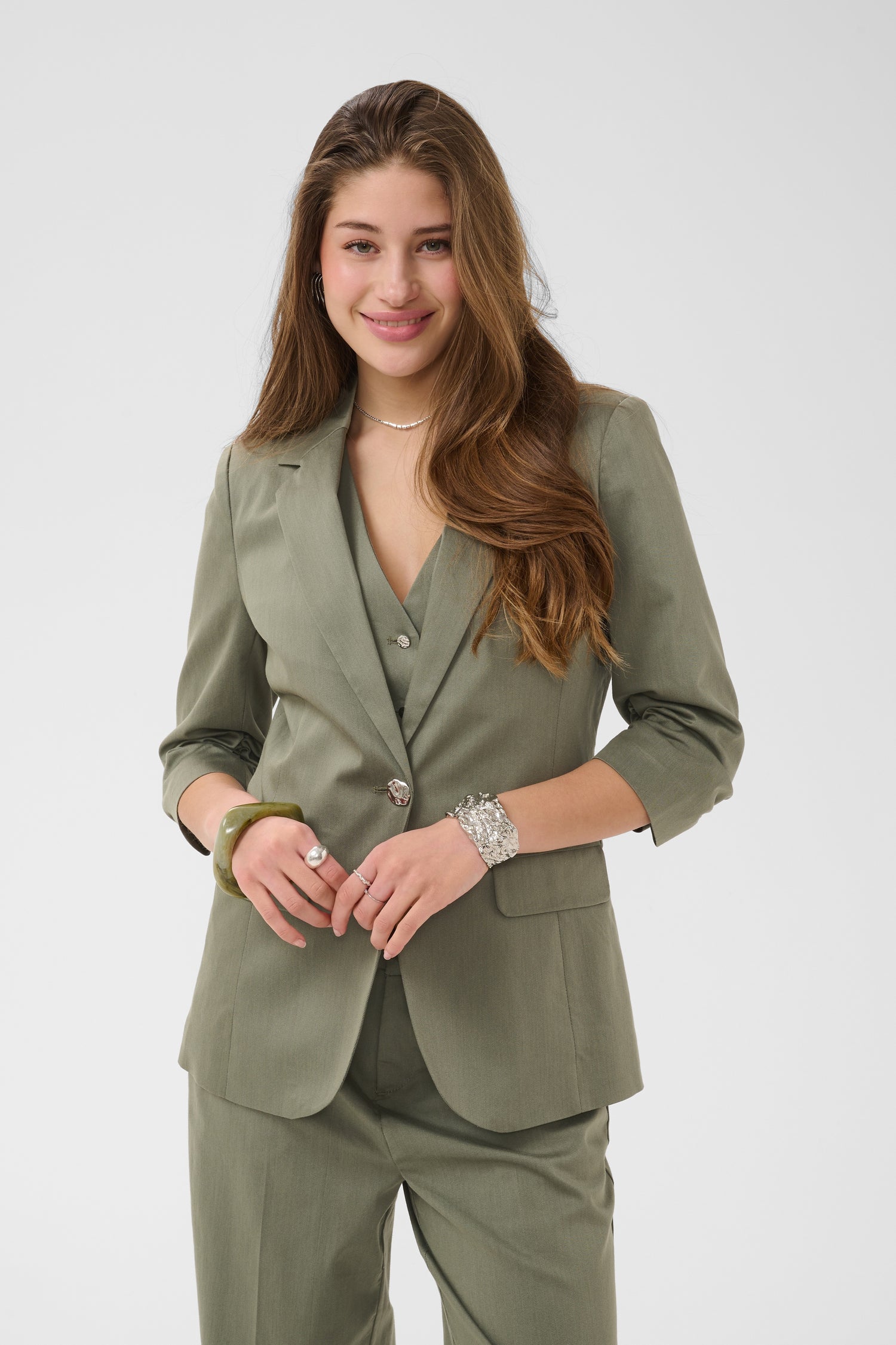 Cream Gia Blazer