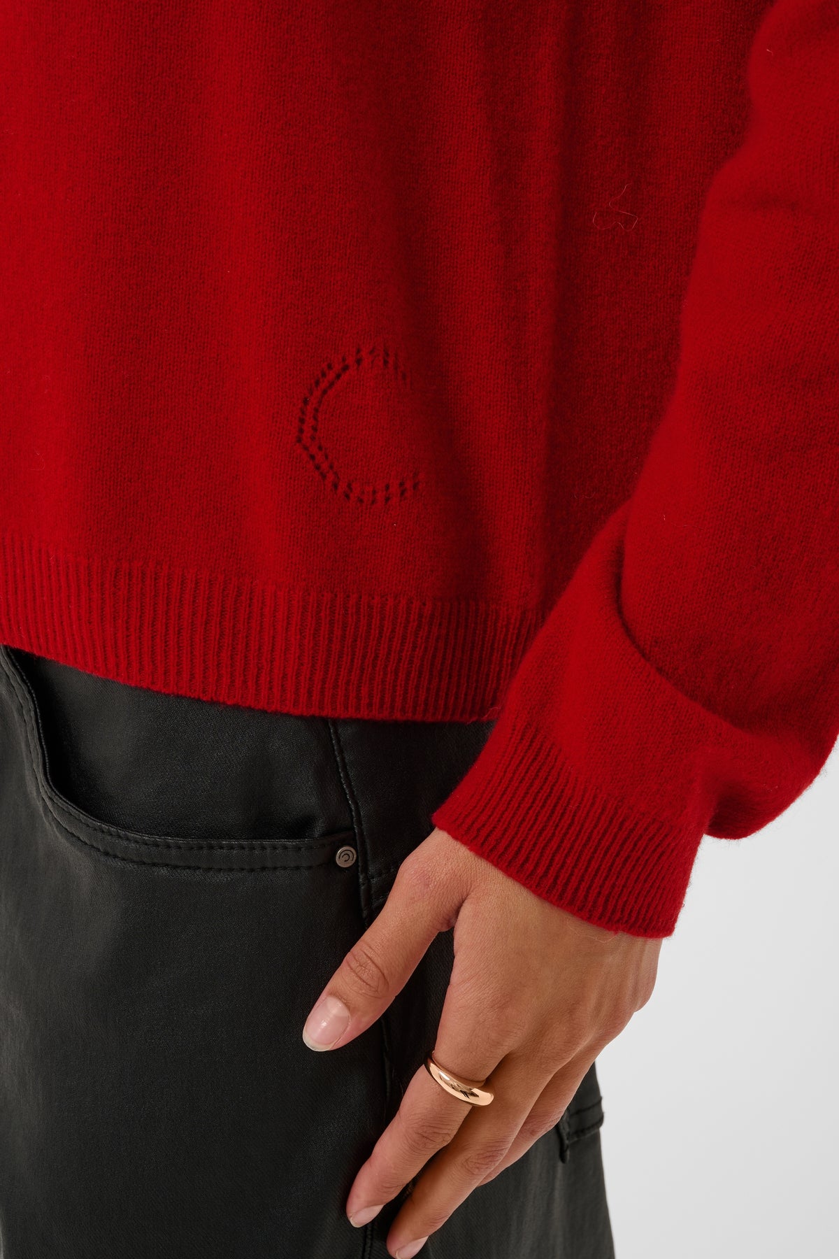 Cream Mela Rollneck