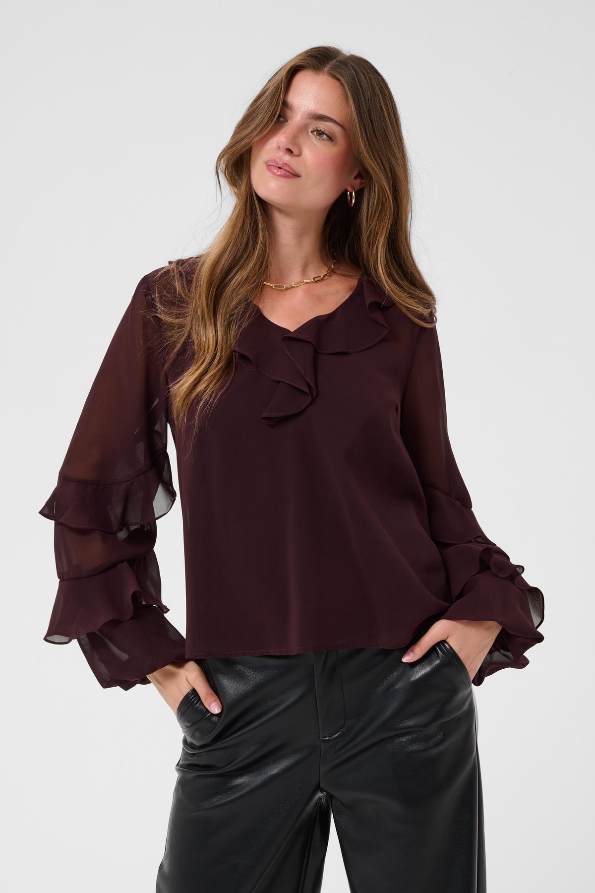 Cream Francy Blouse