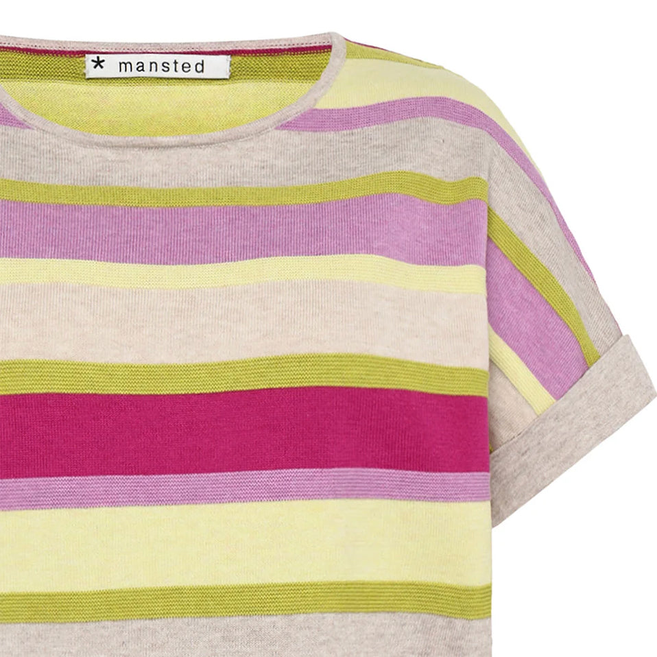 Mansted Cotton Andie Short Sleeve Sweater