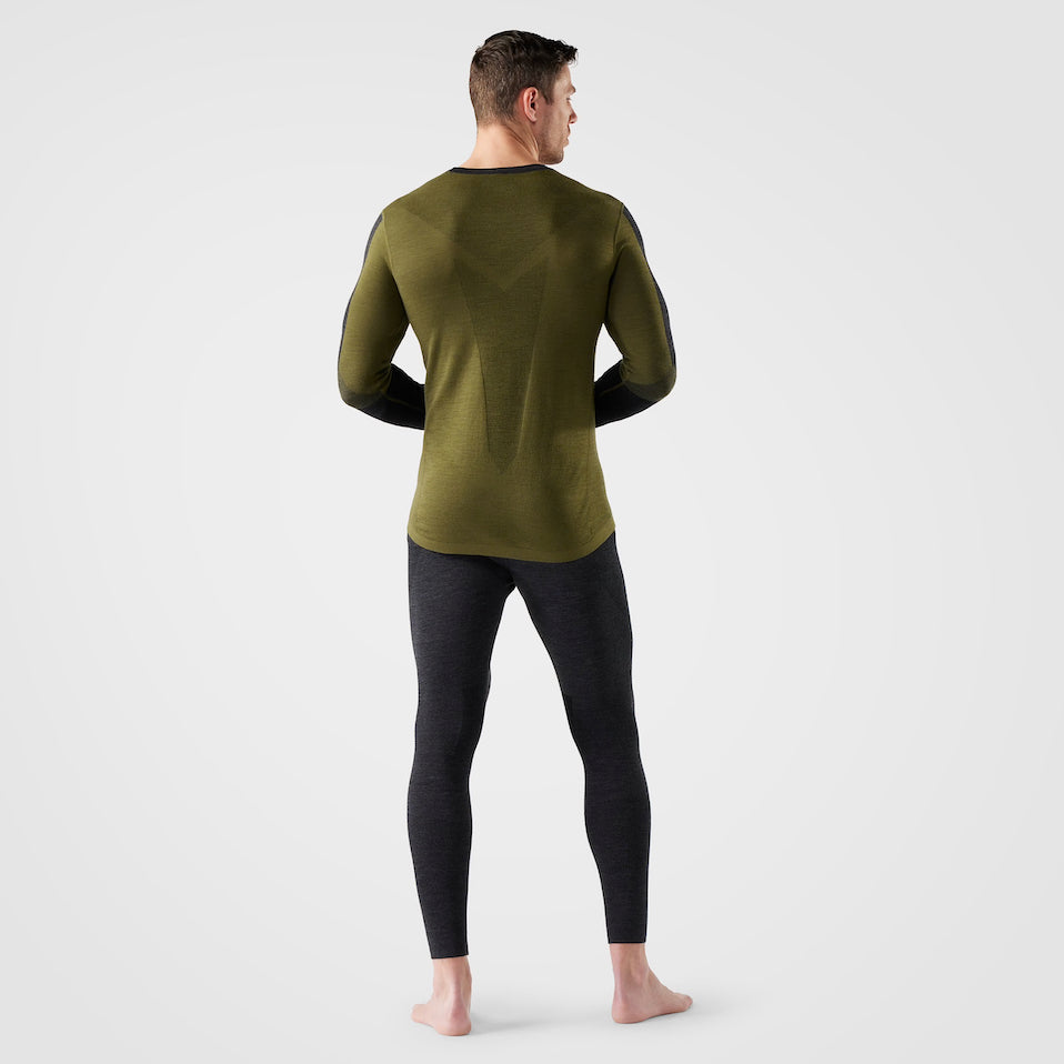 Smartwool Men's Intraknit Thermal Merino Base Layer Colourblock Crew