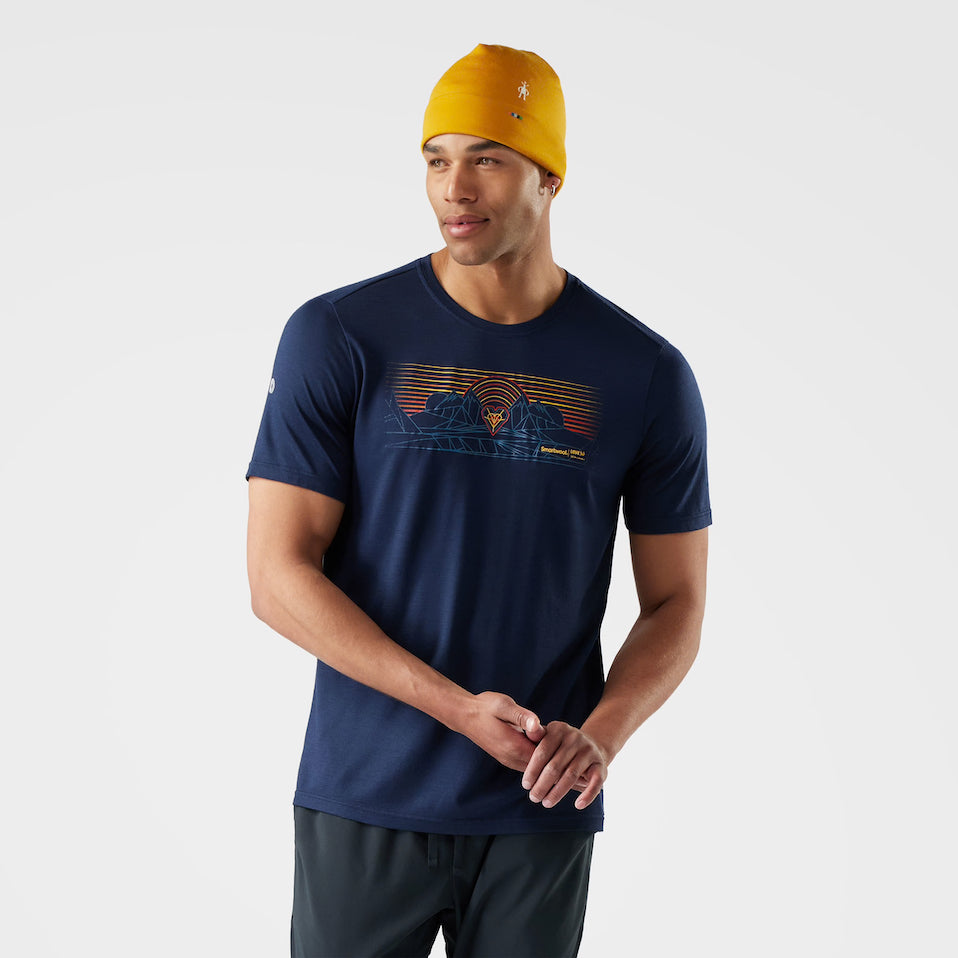 Smartwool Men's Mountain Sunrise Short Sleeve Graphic Tee