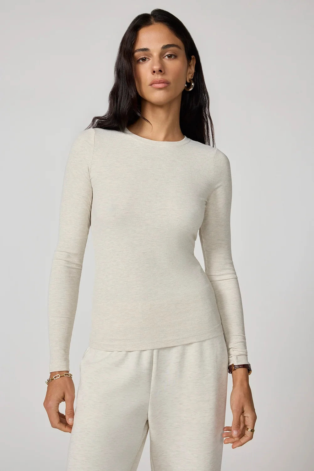 MPG Baby Rib Long Sleeve Crewneck
