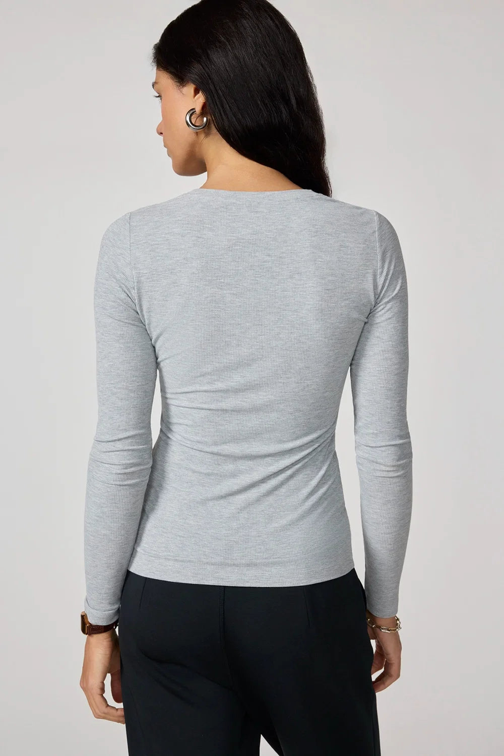 MPG Baby Rib Long Sleeve Crewneck