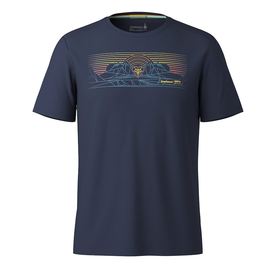 Smartwool Men's Mountain Sunrise Short Sleeve Graphic Tee