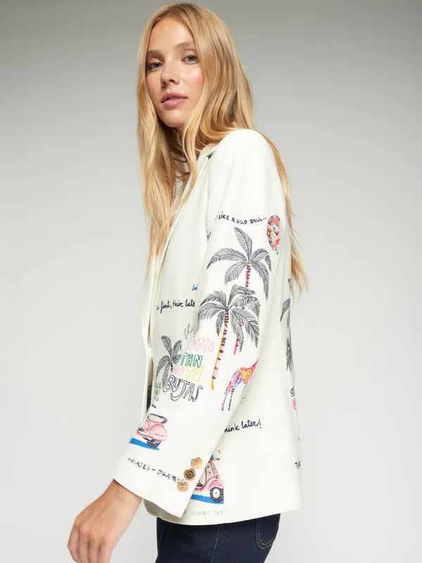 Vilagallo Palm Tree Blazer