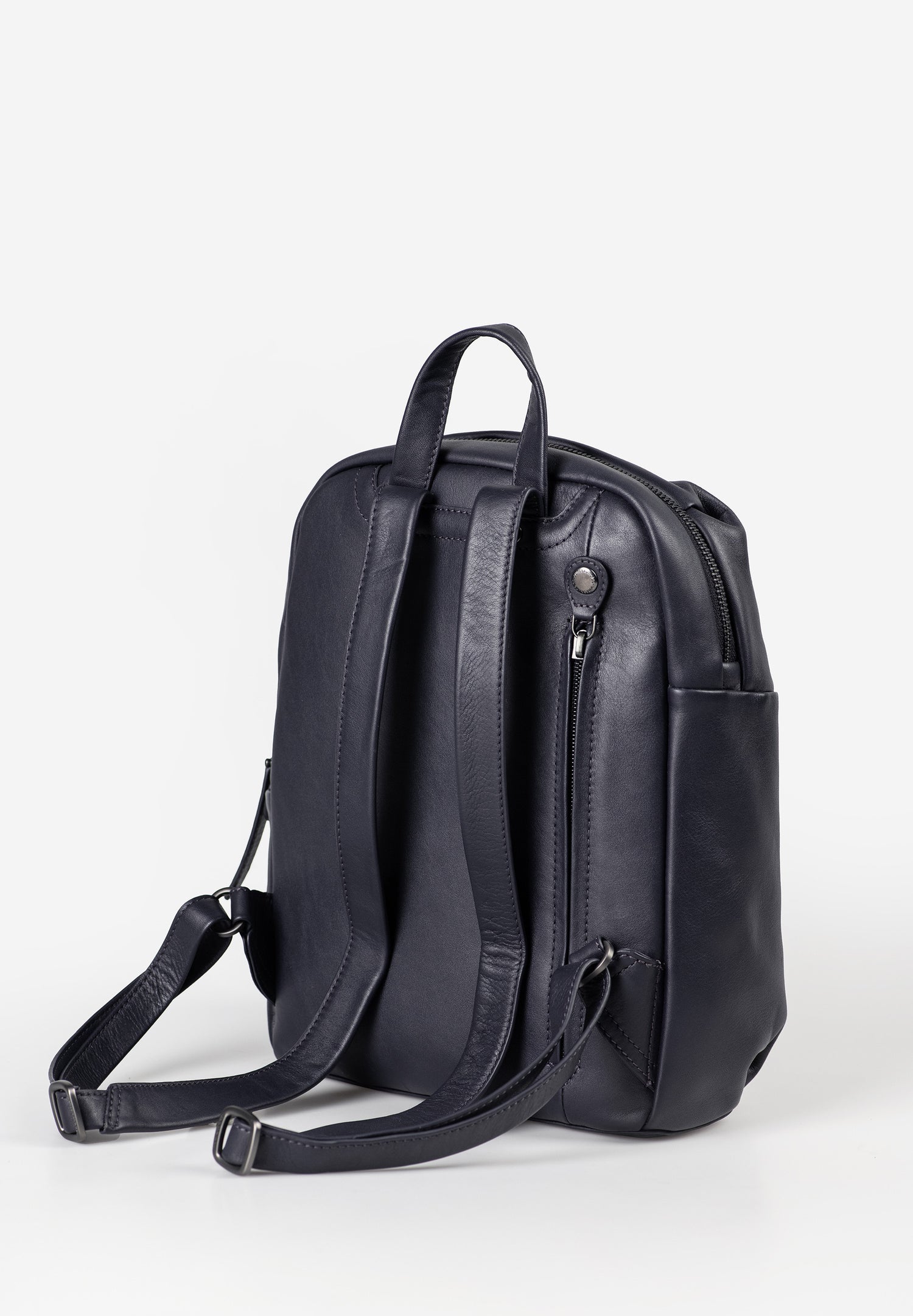 Aunts & Uncles Crabapple Leather Backpack Purse