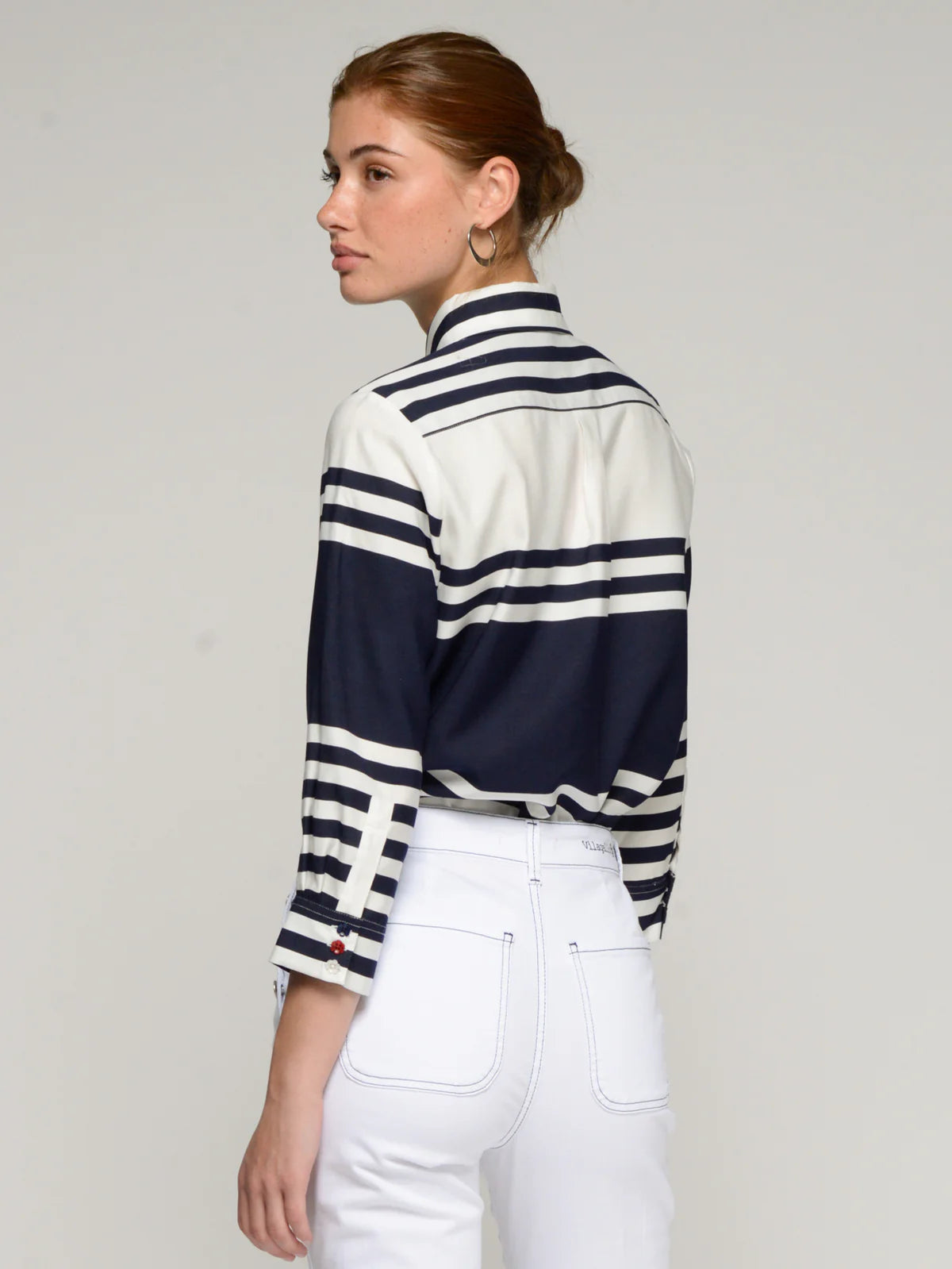 Vilagallo Striped Blouse