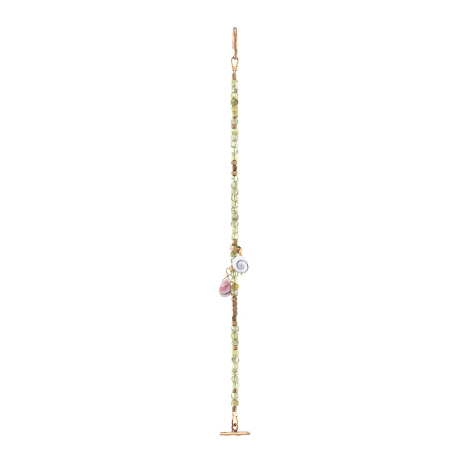 π¨π¦ Hailey Gerrits Shala Bracelet (Peridot)