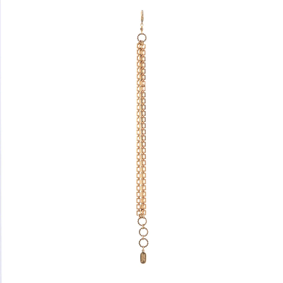 π¨π¦ Hailey Gerrits Grid Chain Bracelet