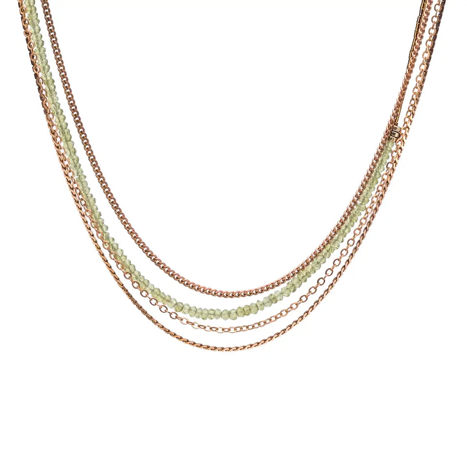 π¨π¦ Hailey Gerrits Yara Necklace (Peridot)