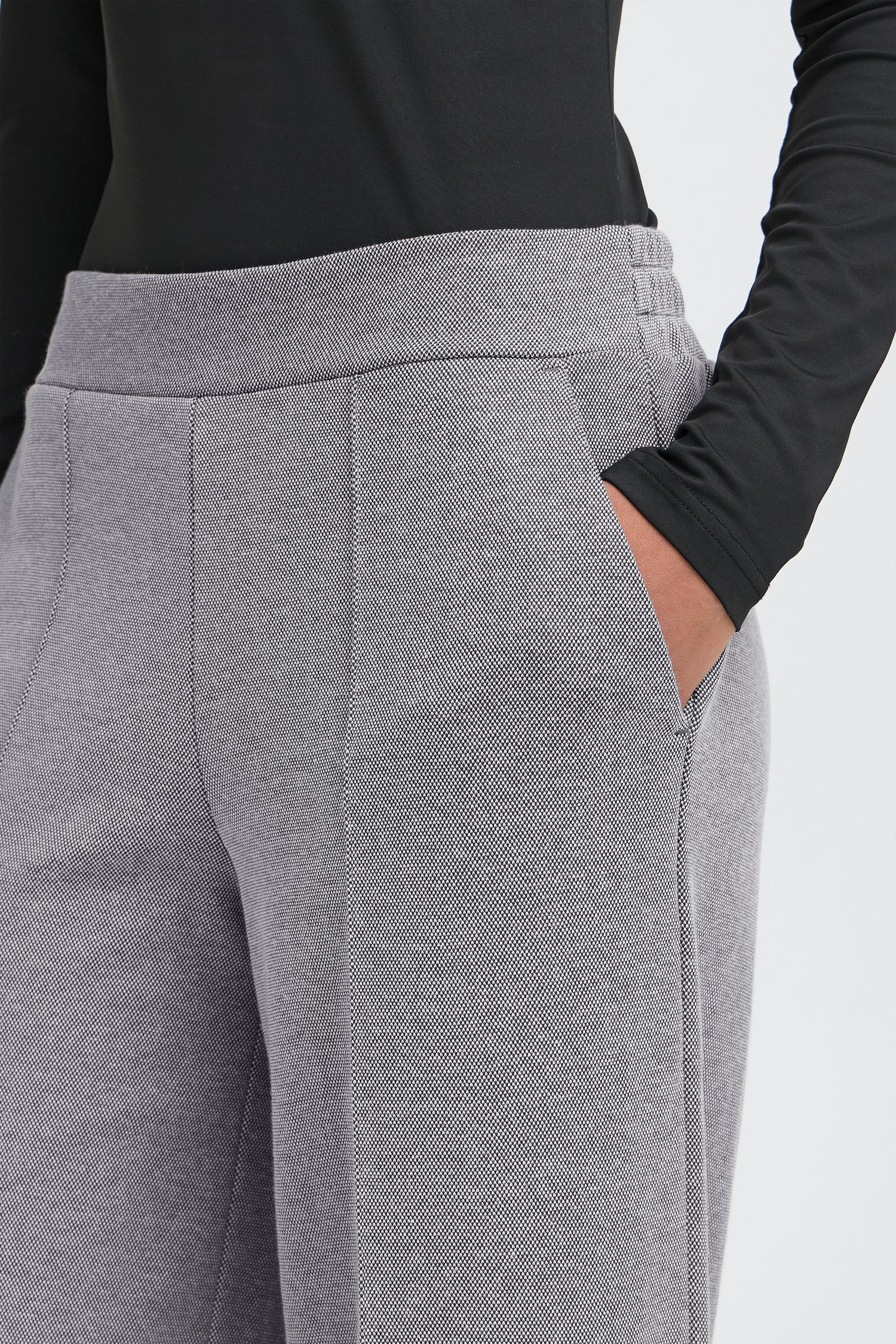 Ichi Kate Pique Long Pant