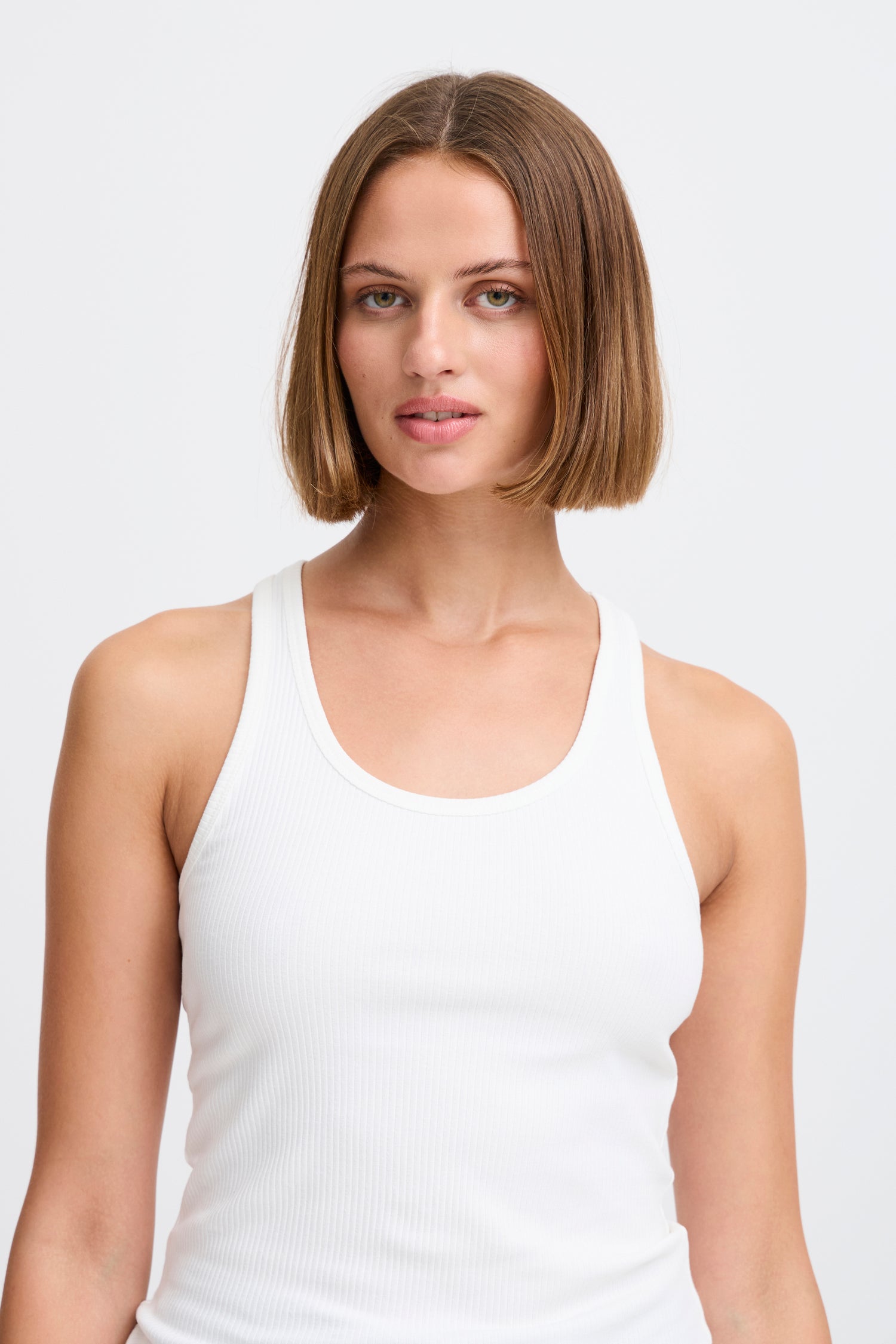 Ichi Palmer Rib Tank Top