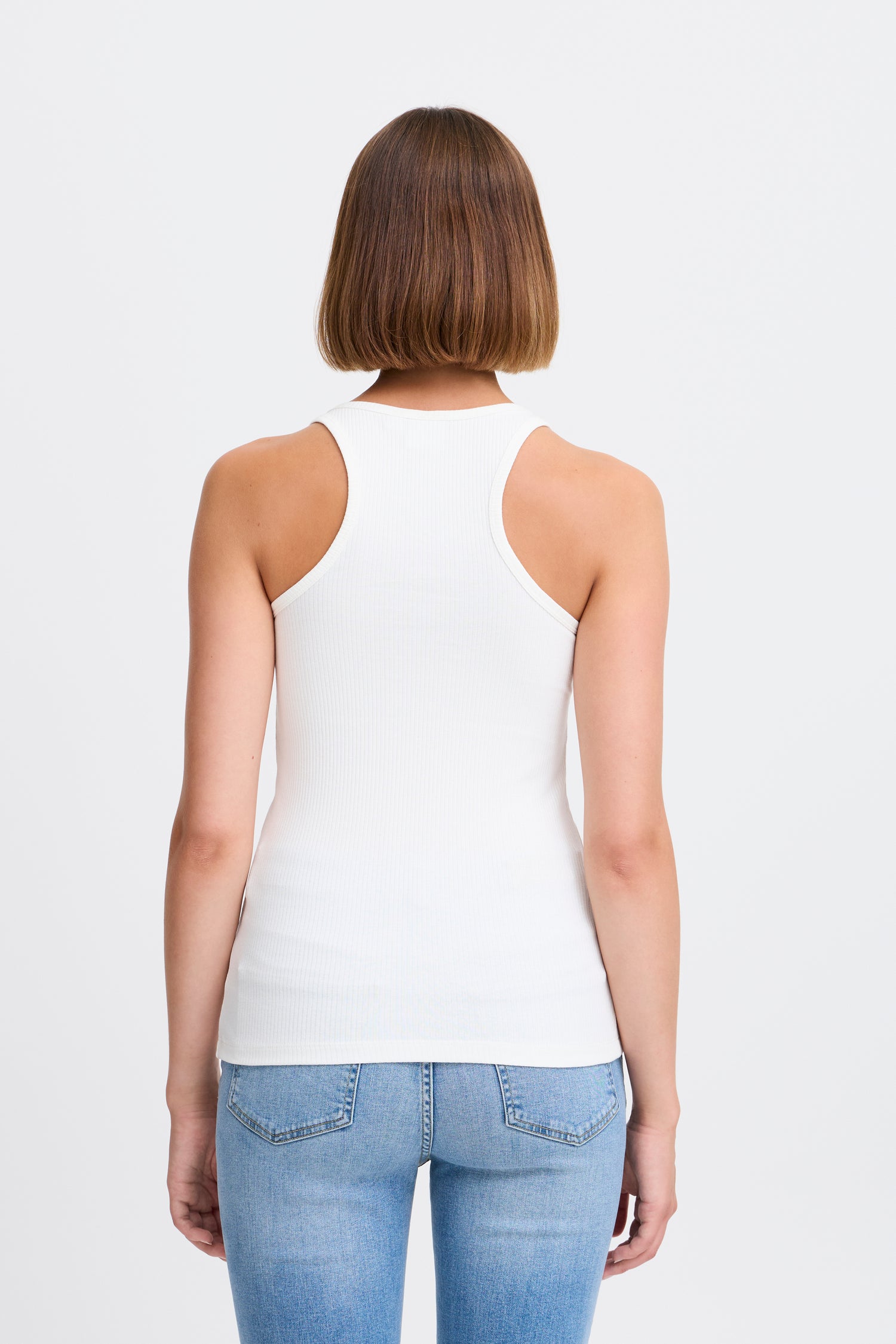 Ichi Palmer Rib Tank Top