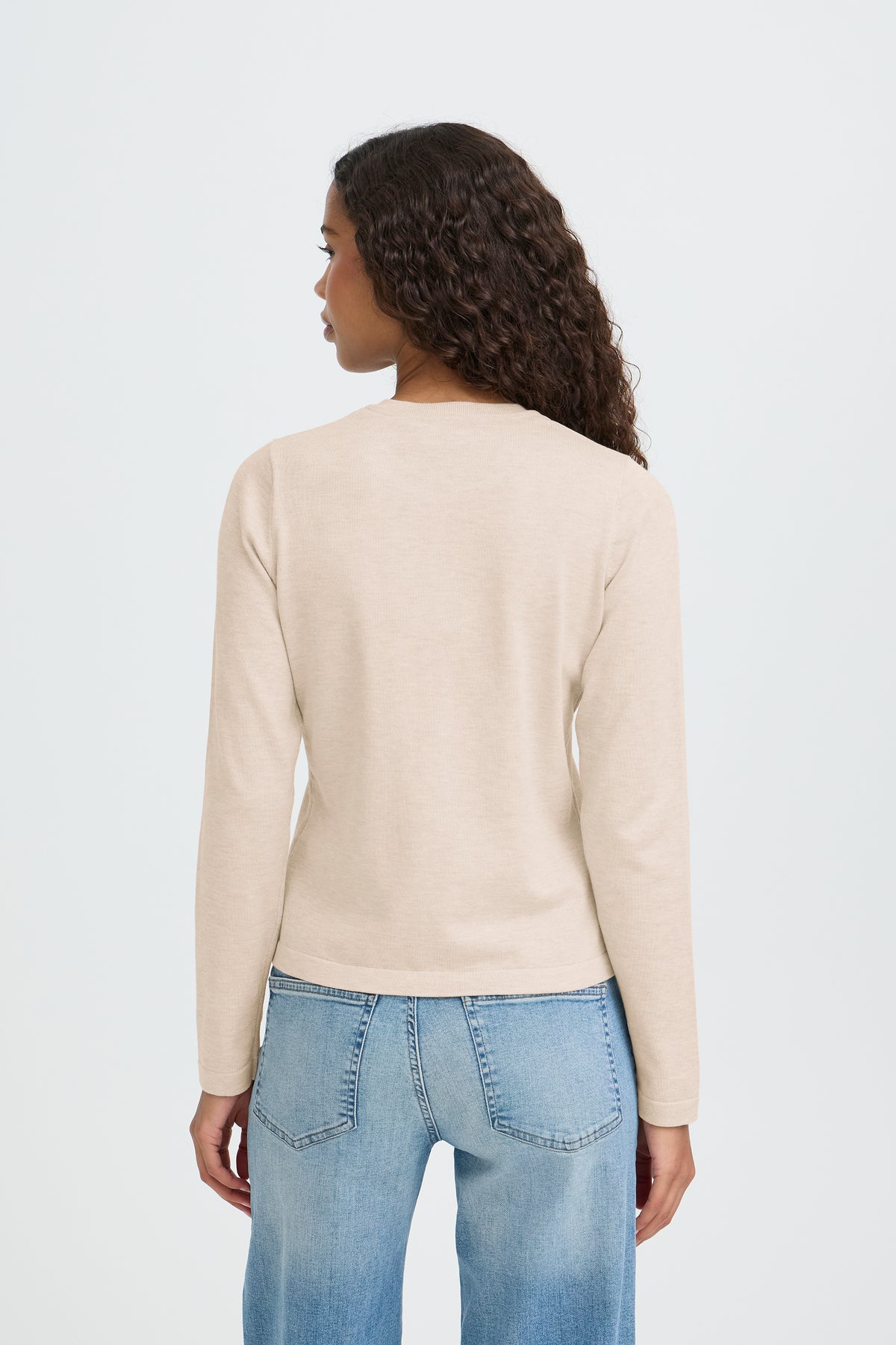 Ichi Luls O-Neck Cardigan