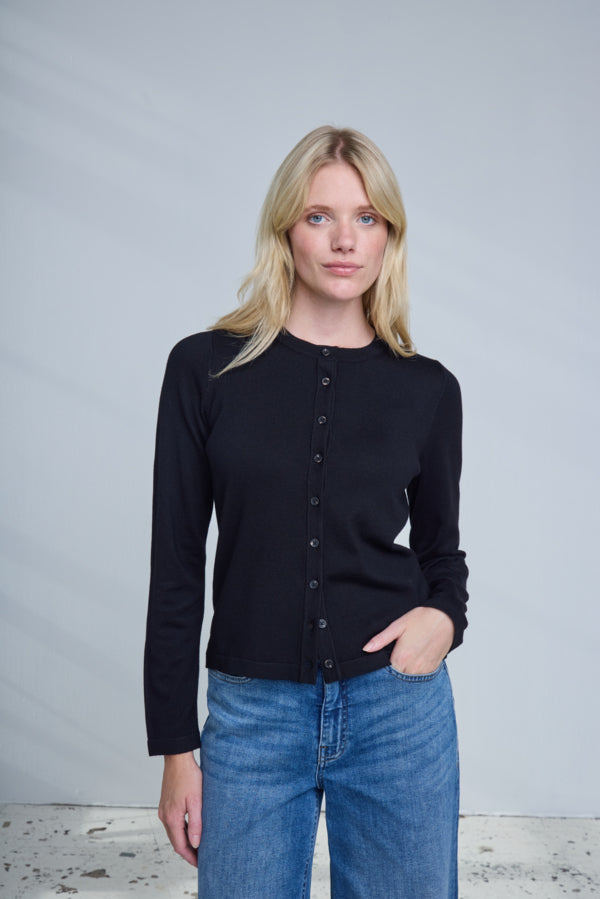 Ichi Luls O-Neck Cardigan