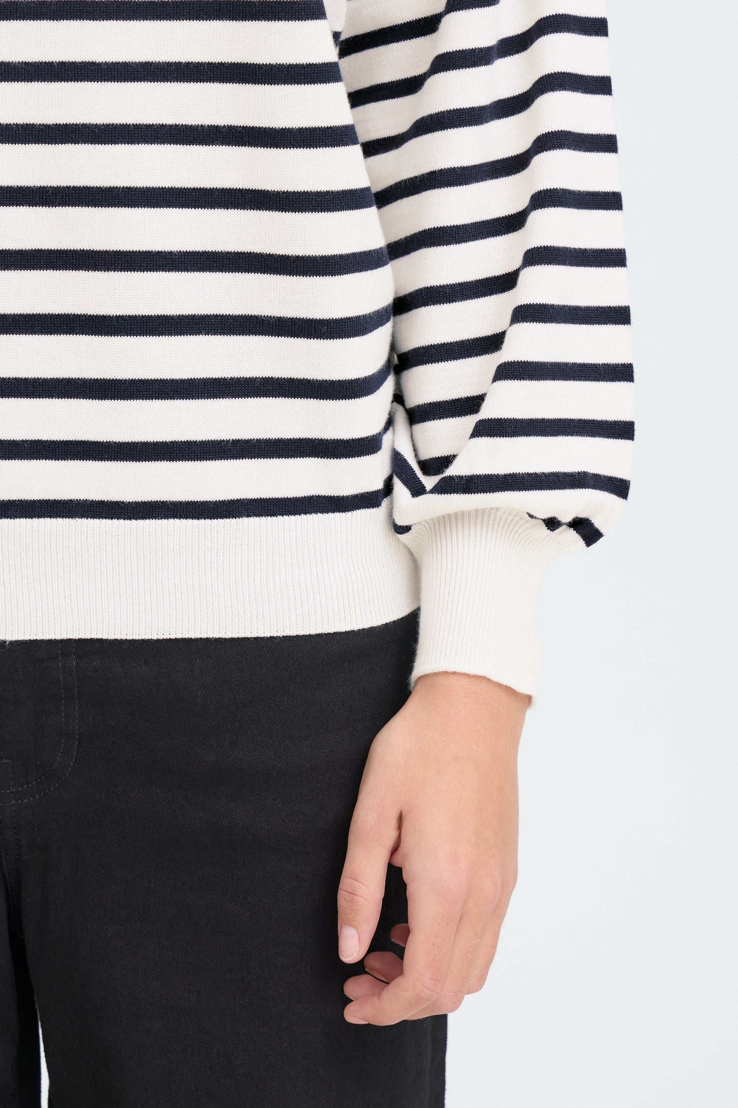 Ichi Luls Boatneck Pullover