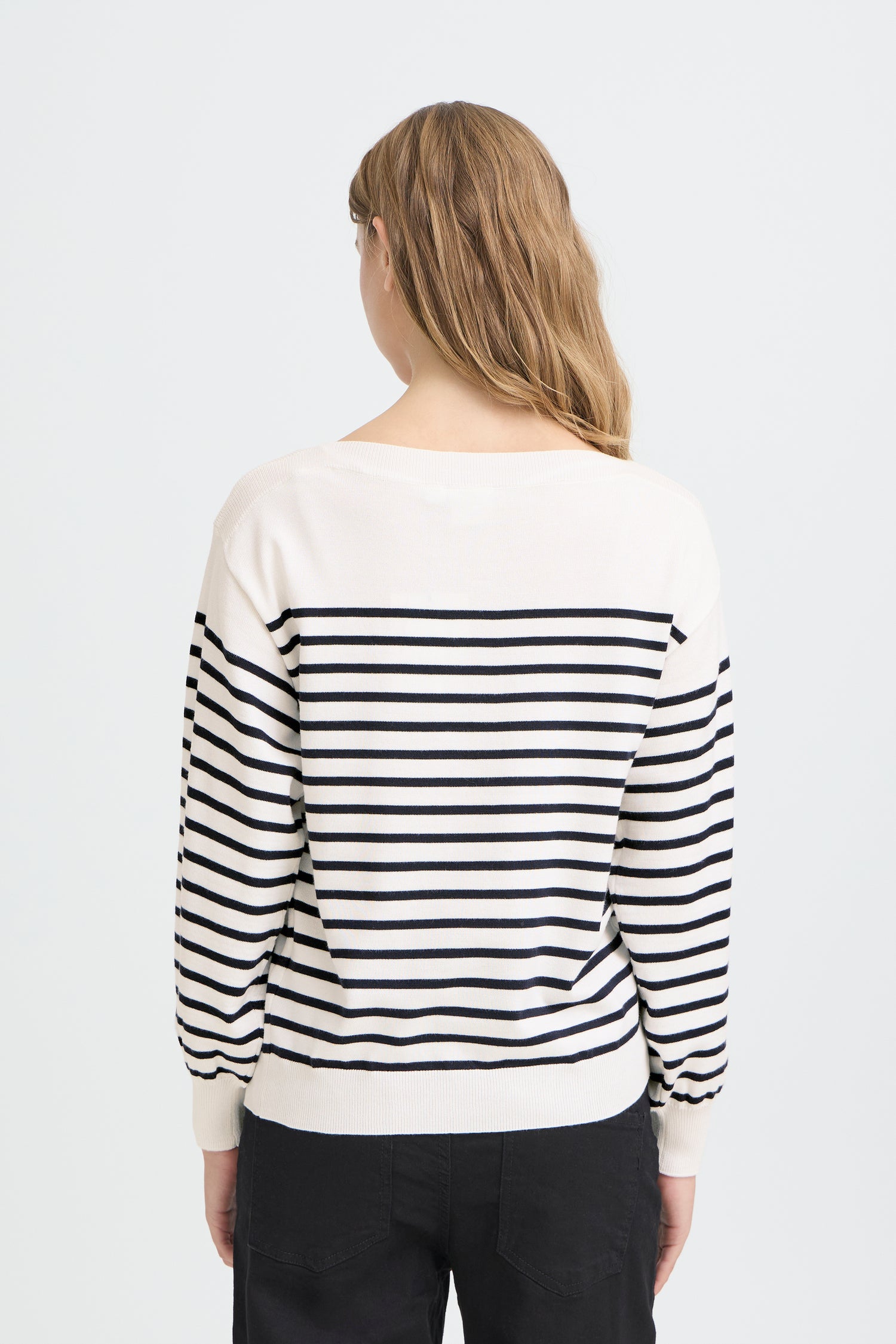 Ichi Luls Boatneck Pullover