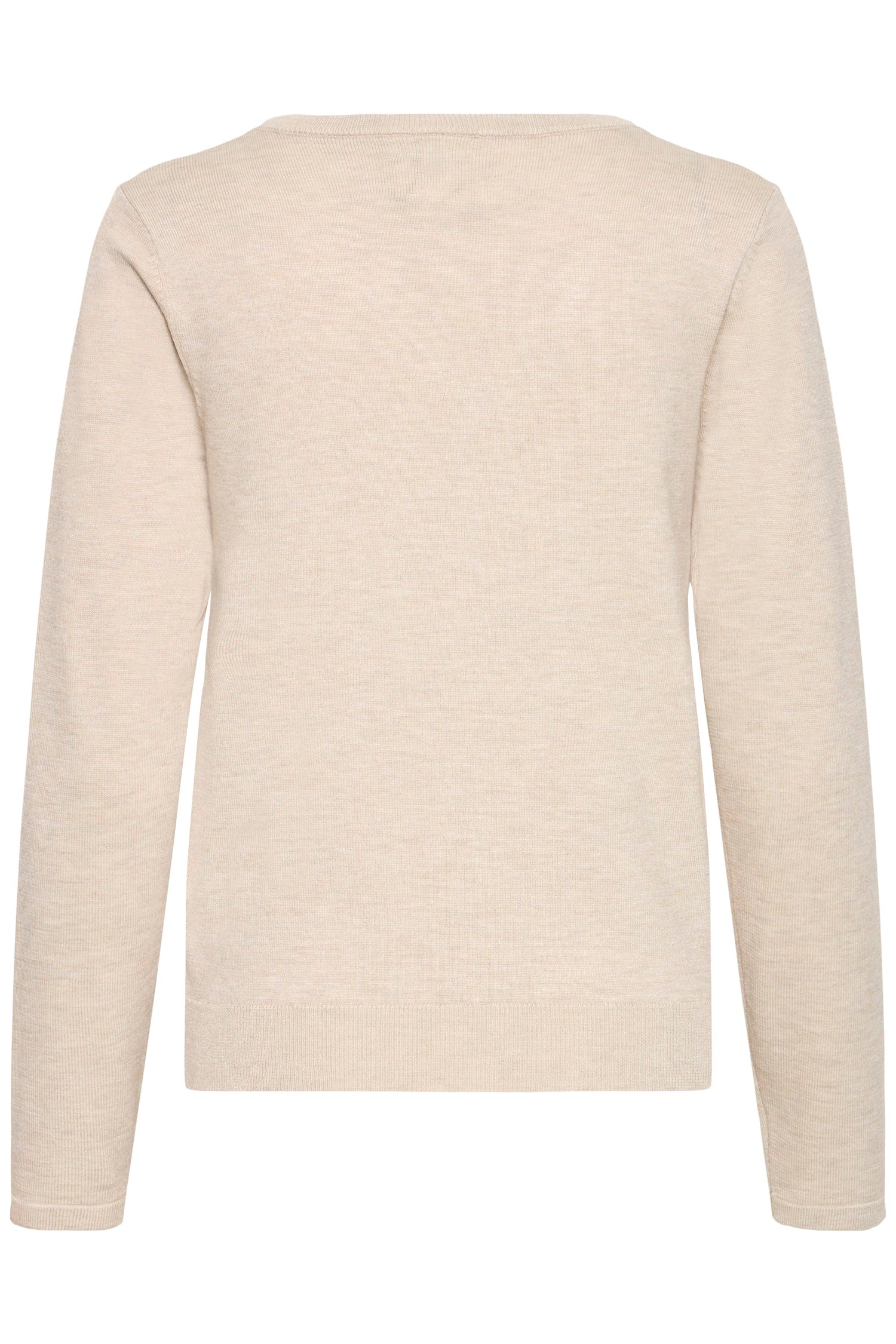 Ichi Luls V-Neck Long Sleeve Sweater