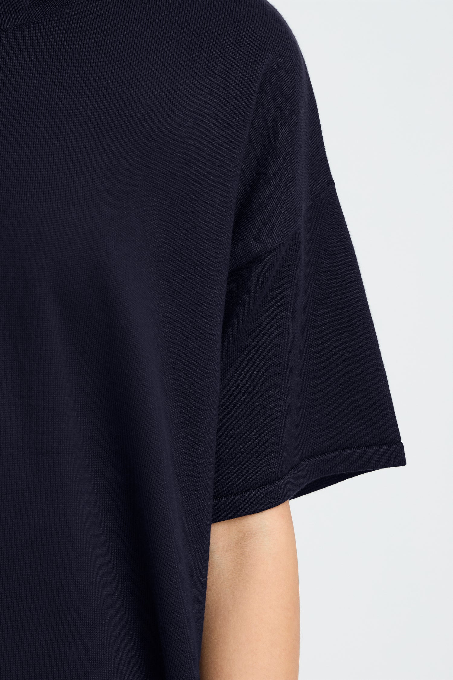 Ichi Luls Short Sleeve Sweater