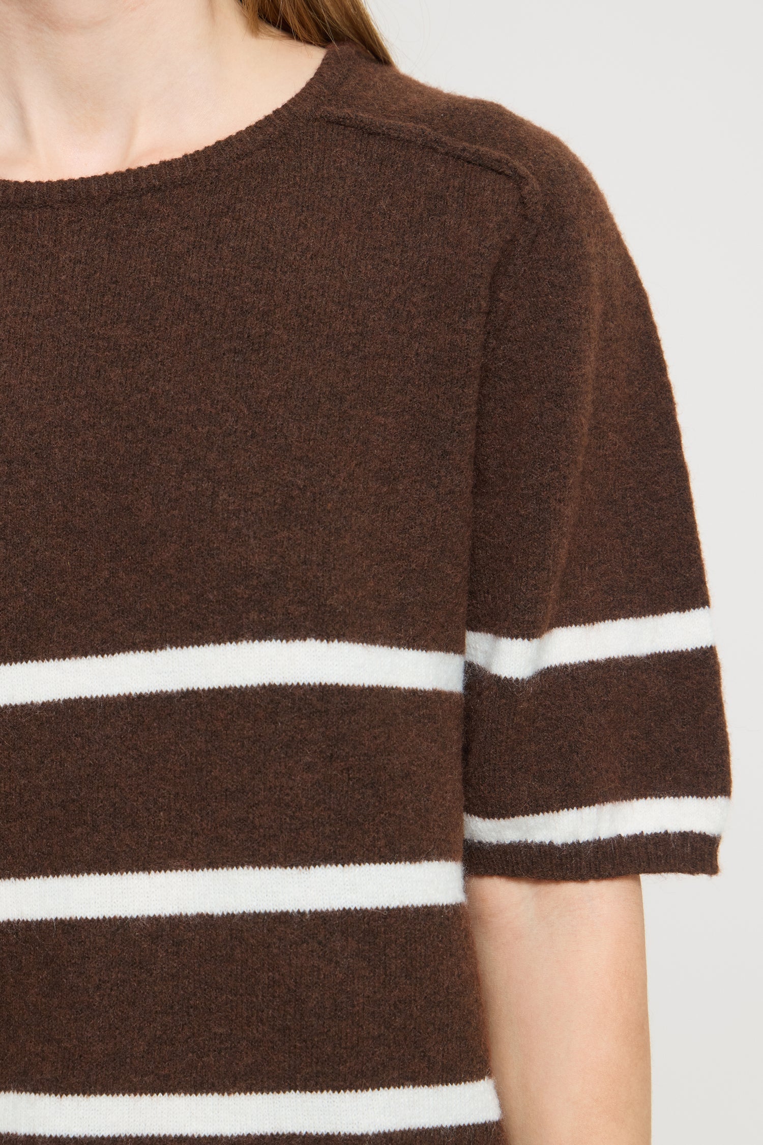 Ichi Dasila Short Sleeve Sweater