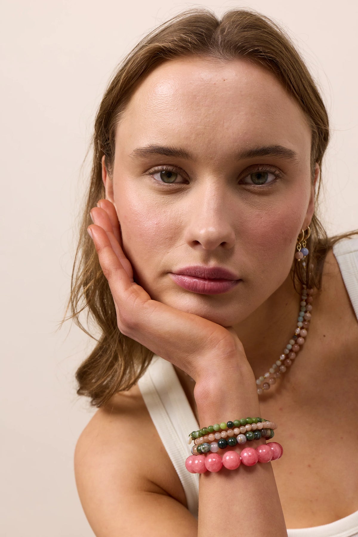 Soï Essential Indian Agate Strength Bracelet