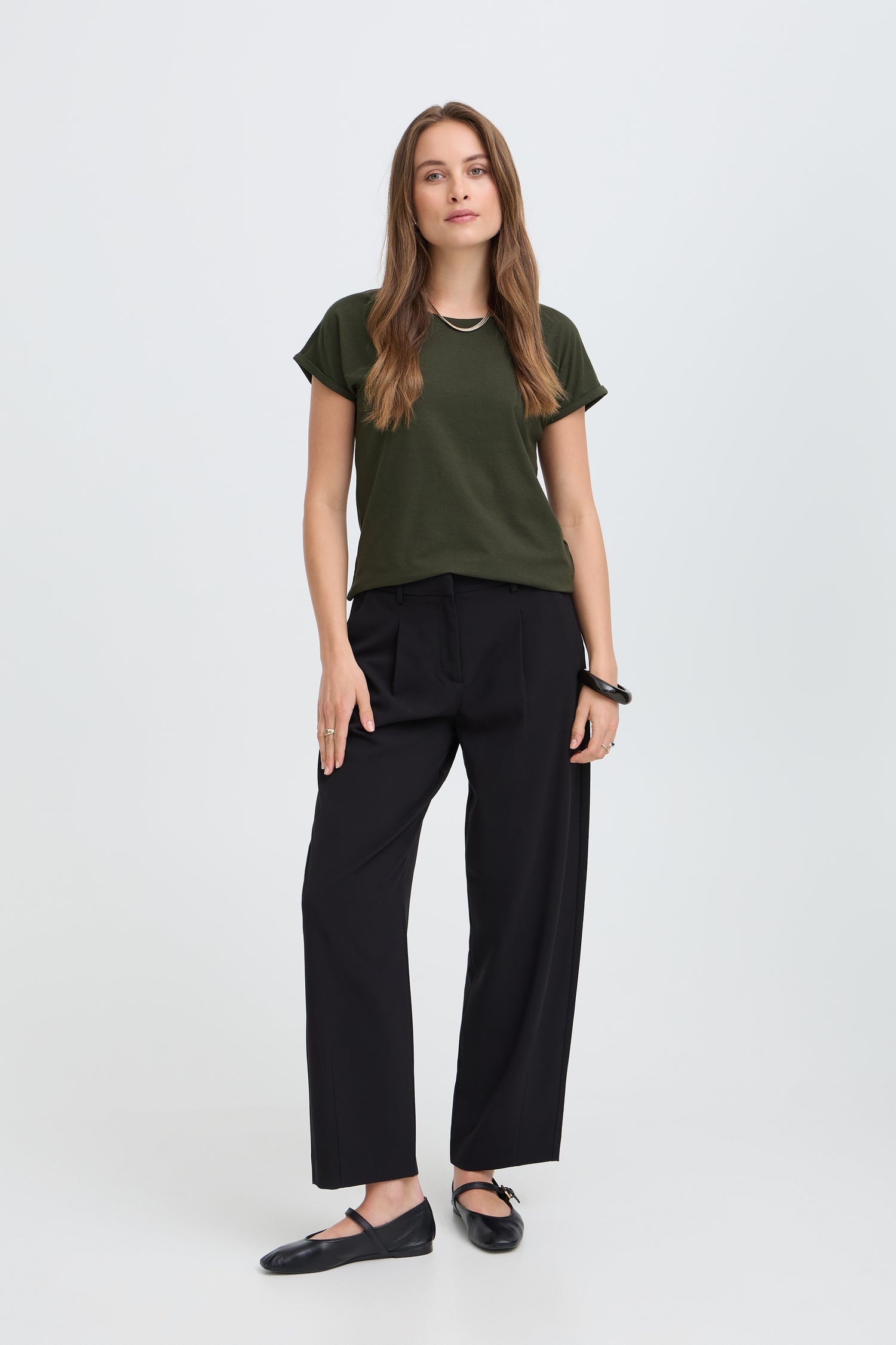 B.Young Pamila Cap Sleeve T-Shirt