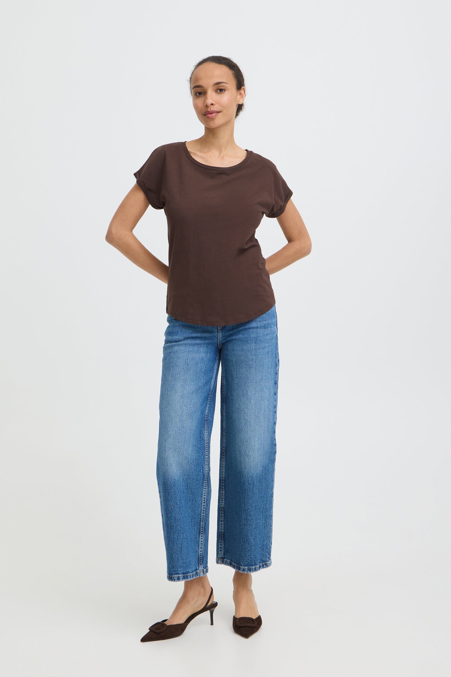 B.Young Pamila Cap Sleeve T-Shirt
