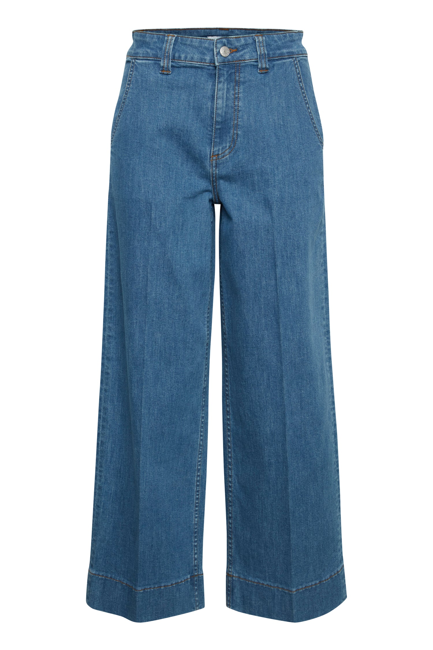 B. Young Komma Cropped Jeans